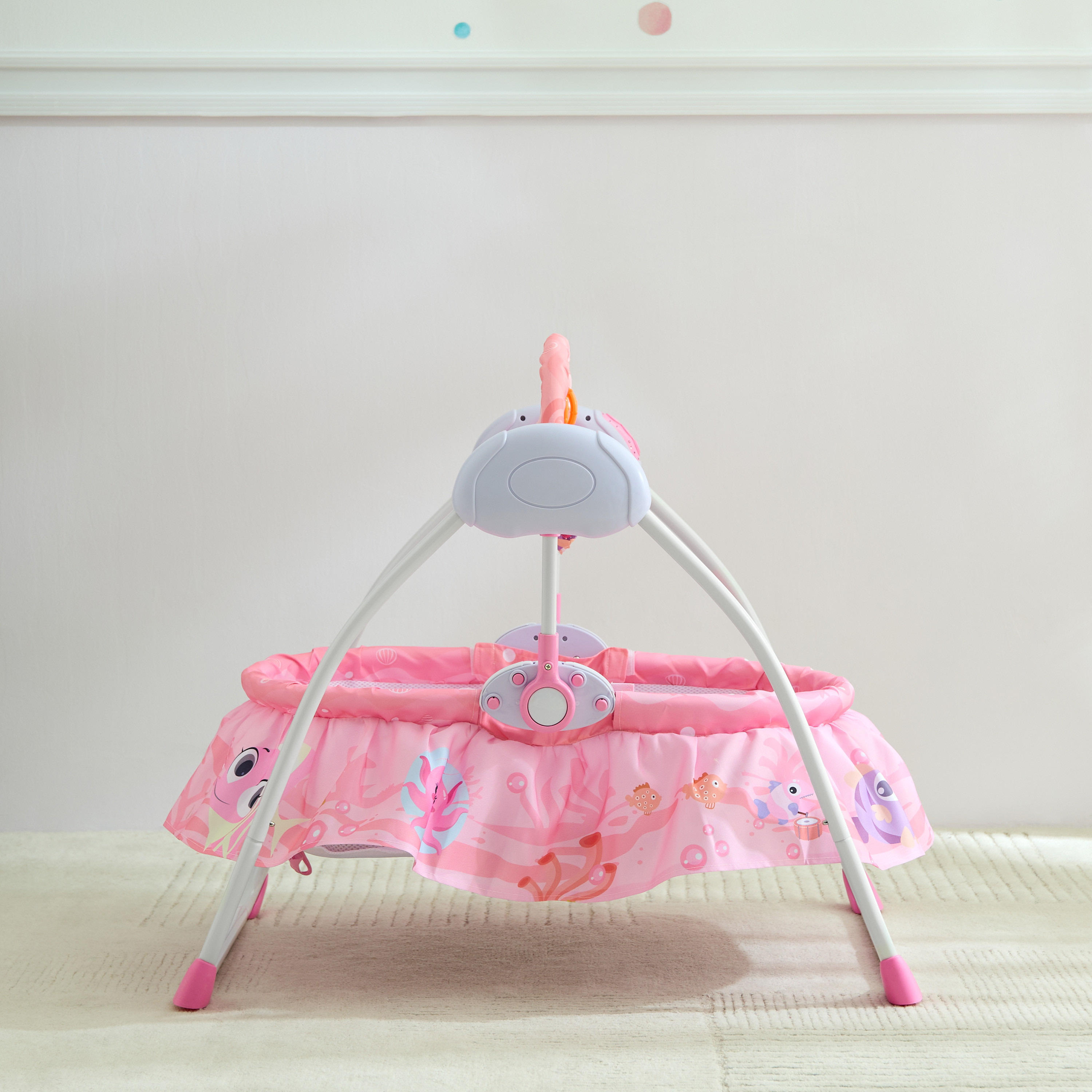 Little Bloomers Foldable Baby Rocker with Remote Control-baby-infantactivity-rockers-image-3