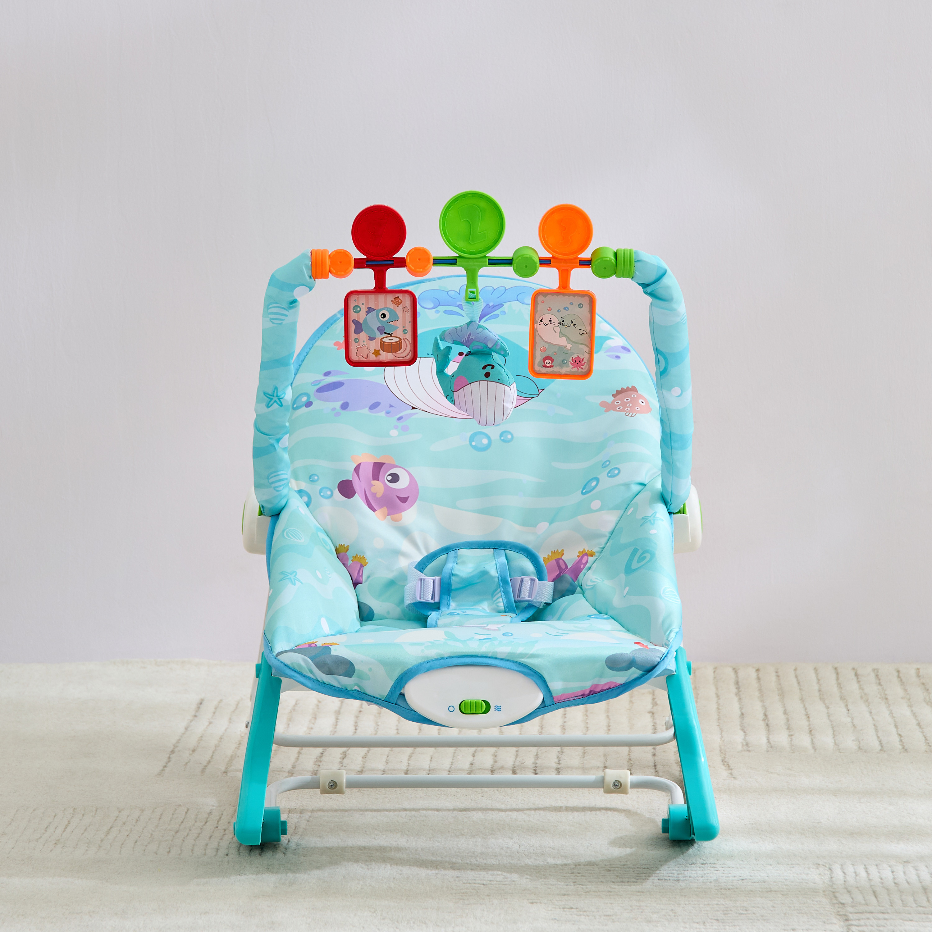 Little Bloomers Felix Adjustable Baby Rocker-baby-infantactivity-rockers-image-2