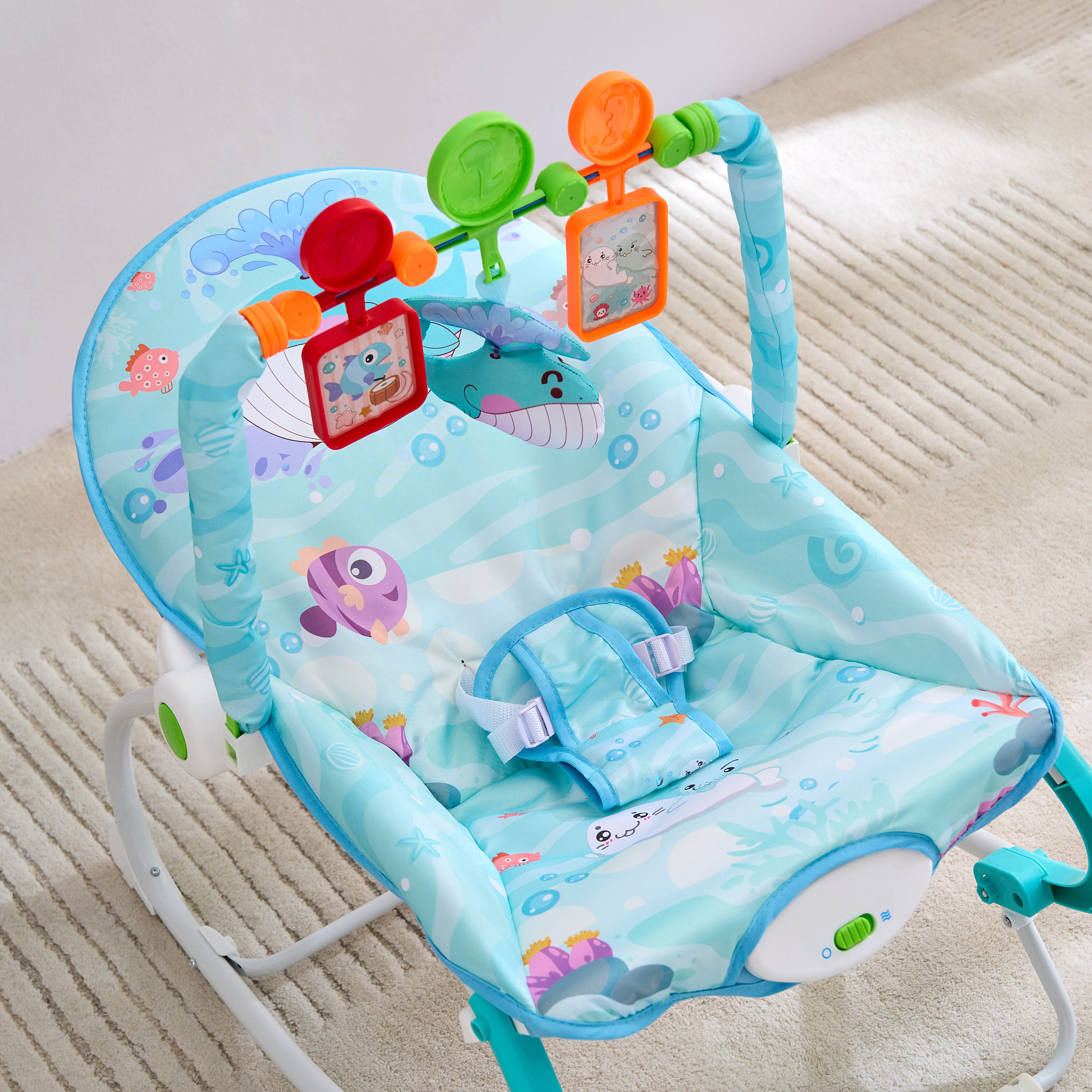 Little Bloomers Felix Adjustable Baby Rocker-baby-infantactivity-rockers-image-5