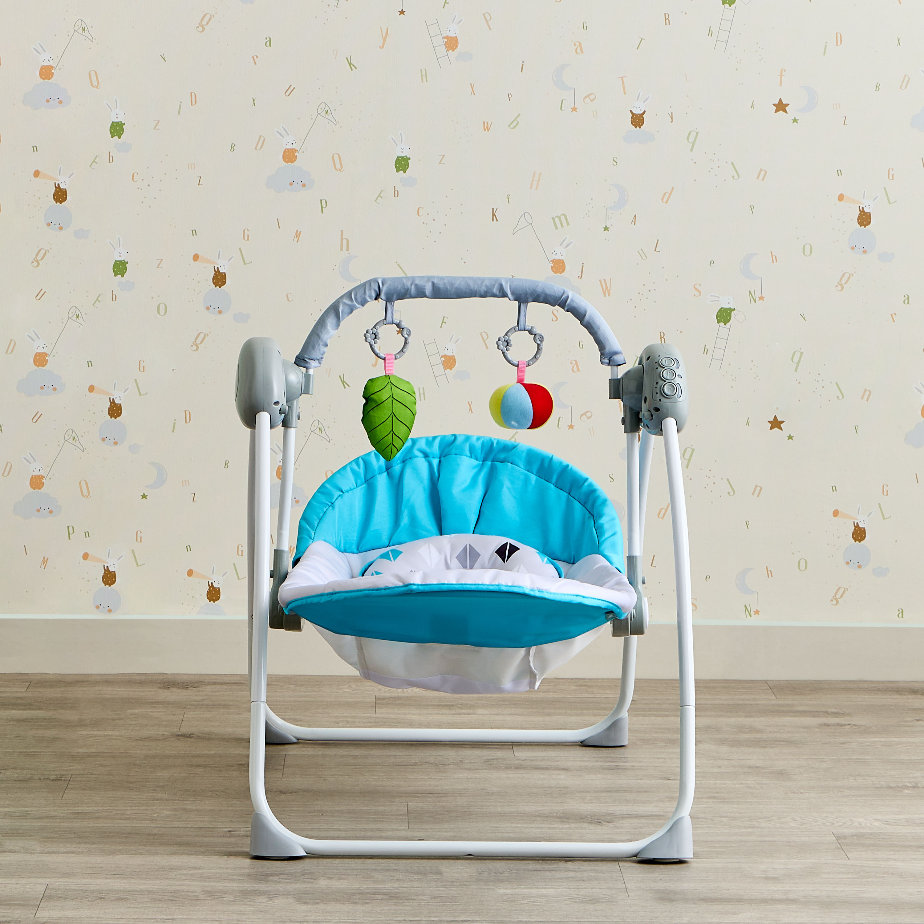 Little Bloomers Remote-Controlled Baby Rocker with Mosquito Net-baby-infantactivity-rockers-image-2