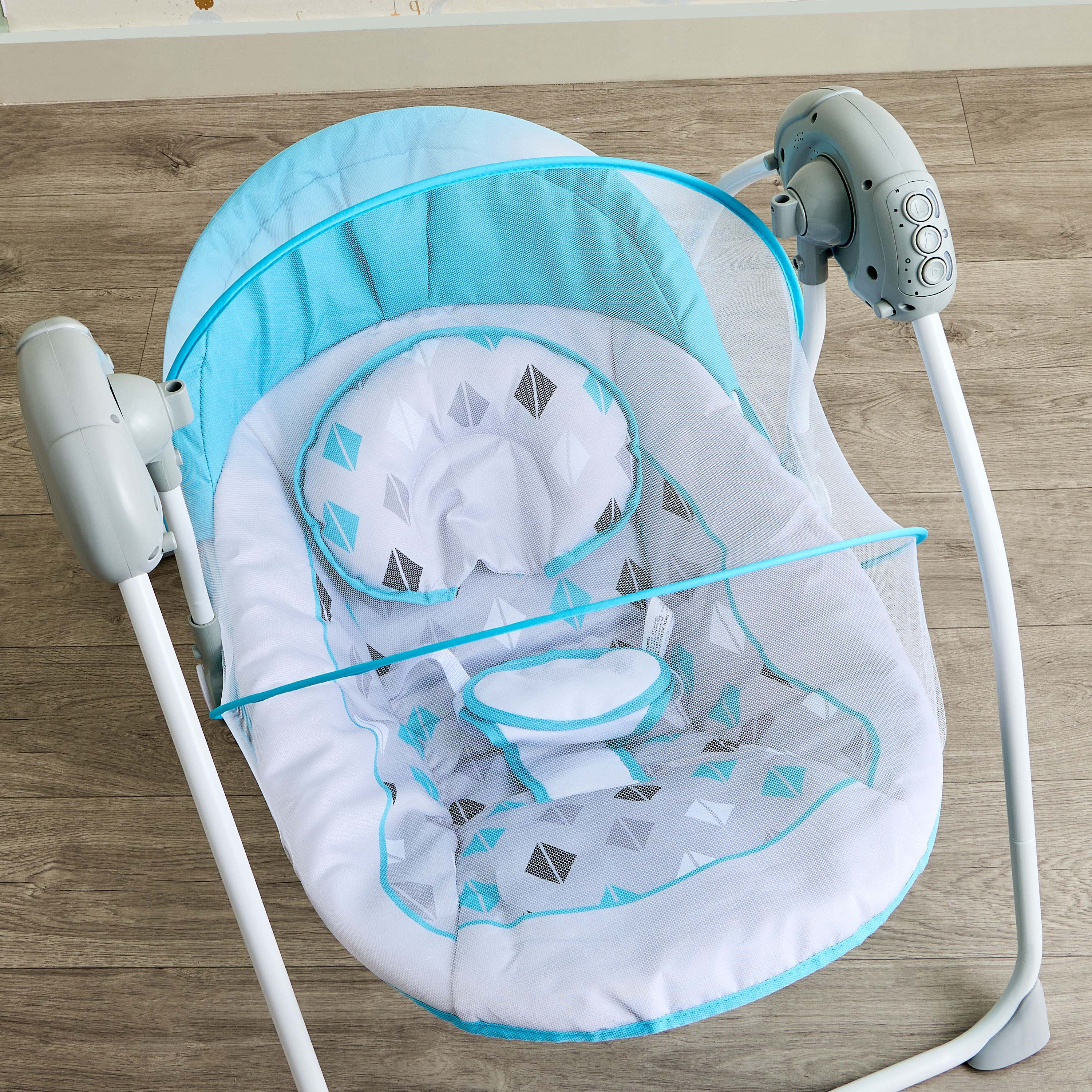 Little Bloomers Remote-Controlled Baby Rocker with Mosquito Net-baby-infantactivity-rockers-image-6