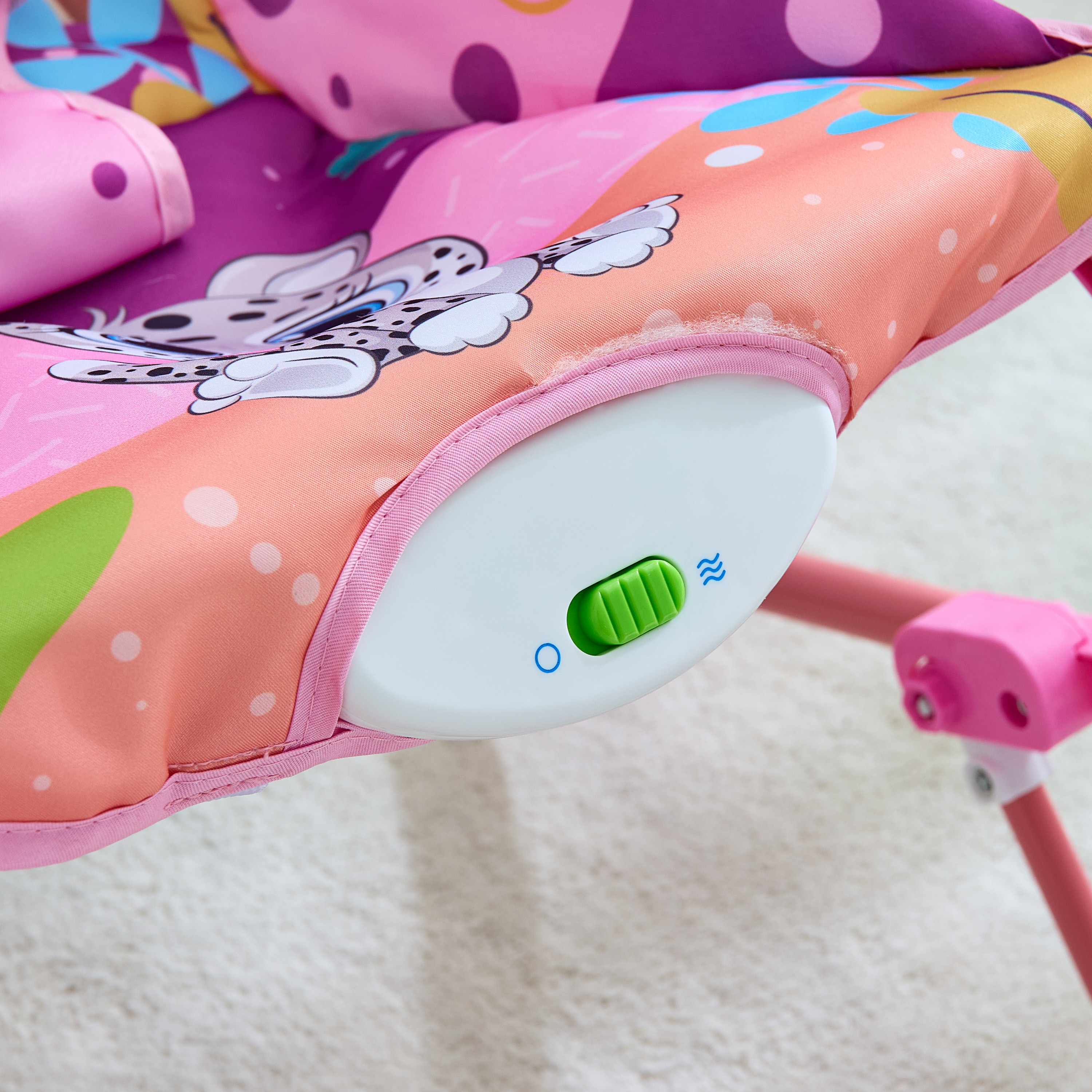 كرسي هزاز للأطفال 5 في 1 مع قضبان لعب قابلة للإزالة مارتنز ليتل بلومرز-baby-infantactivity-rockers-image-6