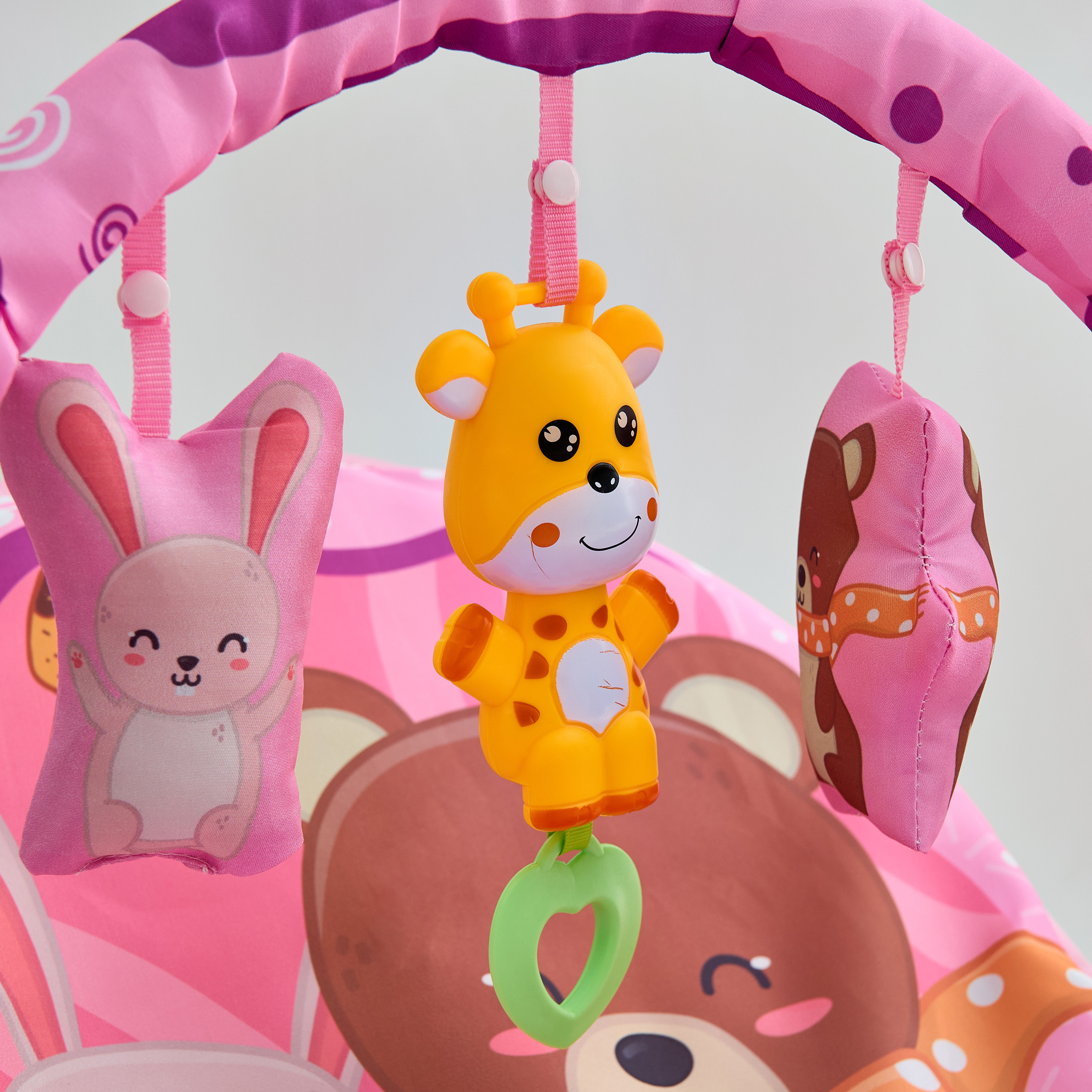 كرسي هزاز للأطفال 5 في 1 مع قضبان لعب قابلة للإزالة مارتنز ليتل بلومرز-baby-infantactivity-rockers-image-7