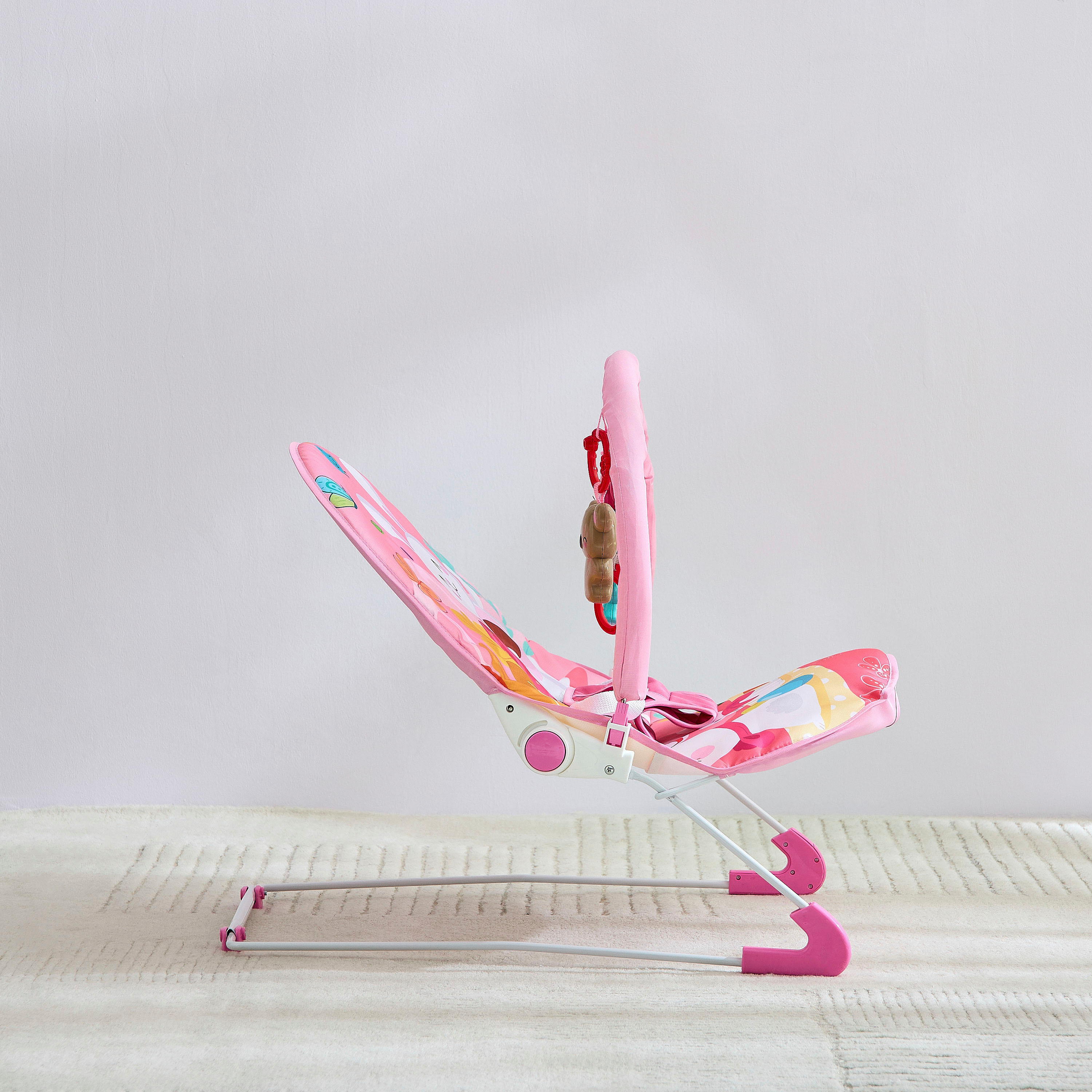 Little Bloomers Florence Baby Bouncer with Interactive Toy Pendant-baby-infantactivity-bouncers-image-4