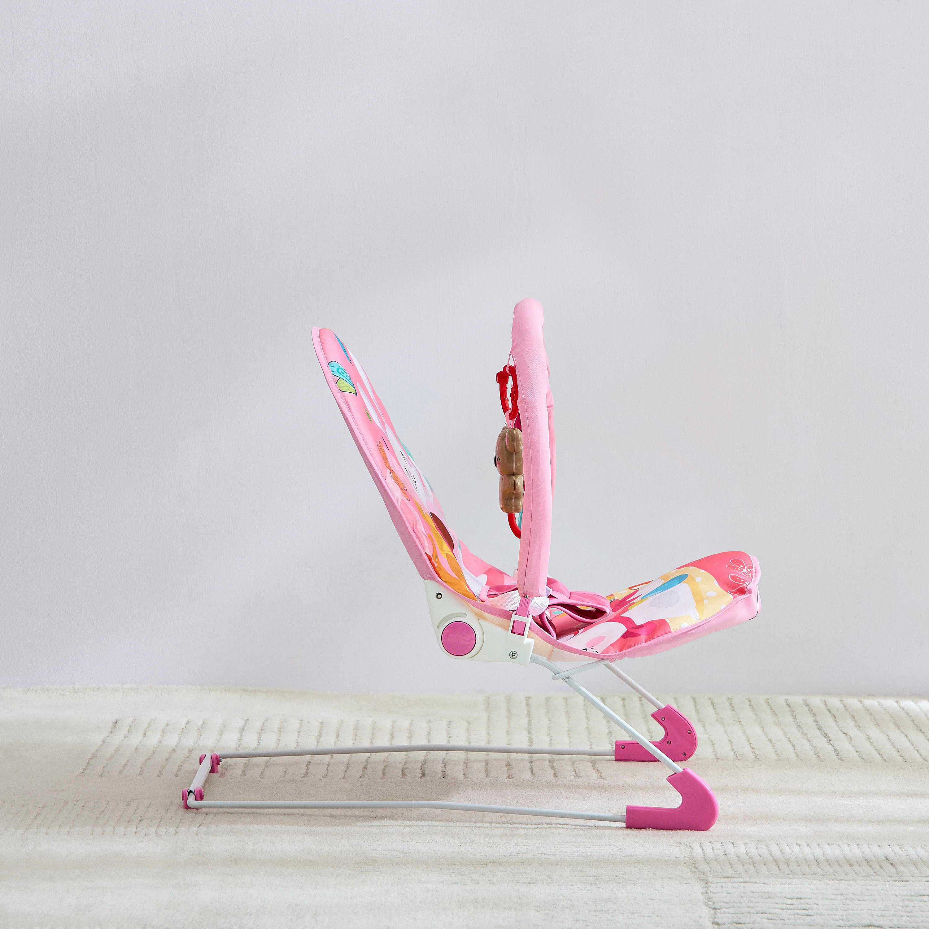 Little Bloomers Florence Baby Bouncer with Interactive Toy Pendant-baby-infantactivity-bouncers-image-5