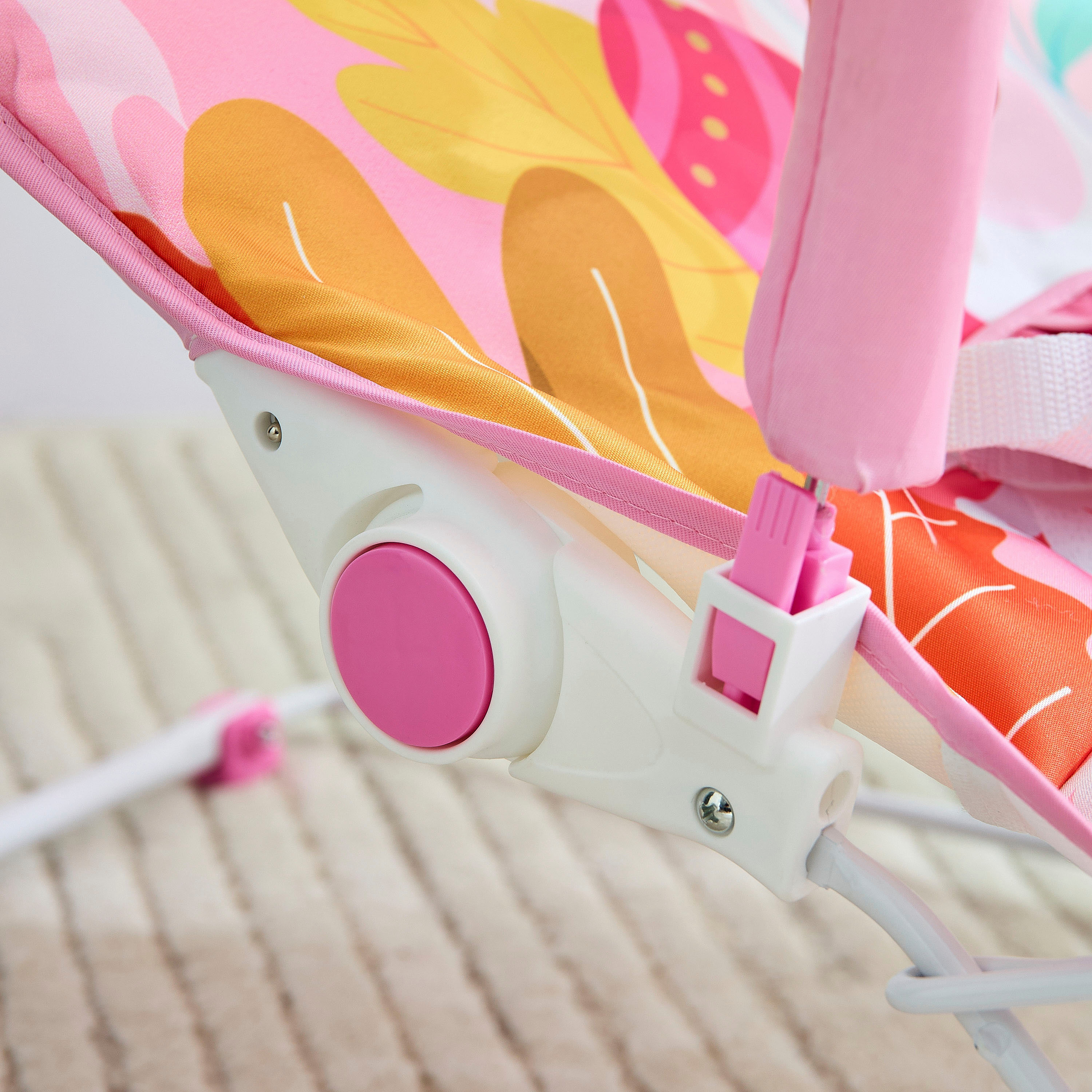 Little Bloomers Florence Baby Bouncer with Interactive Toy Pendant-baby-infantactivity-bouncers-image-9