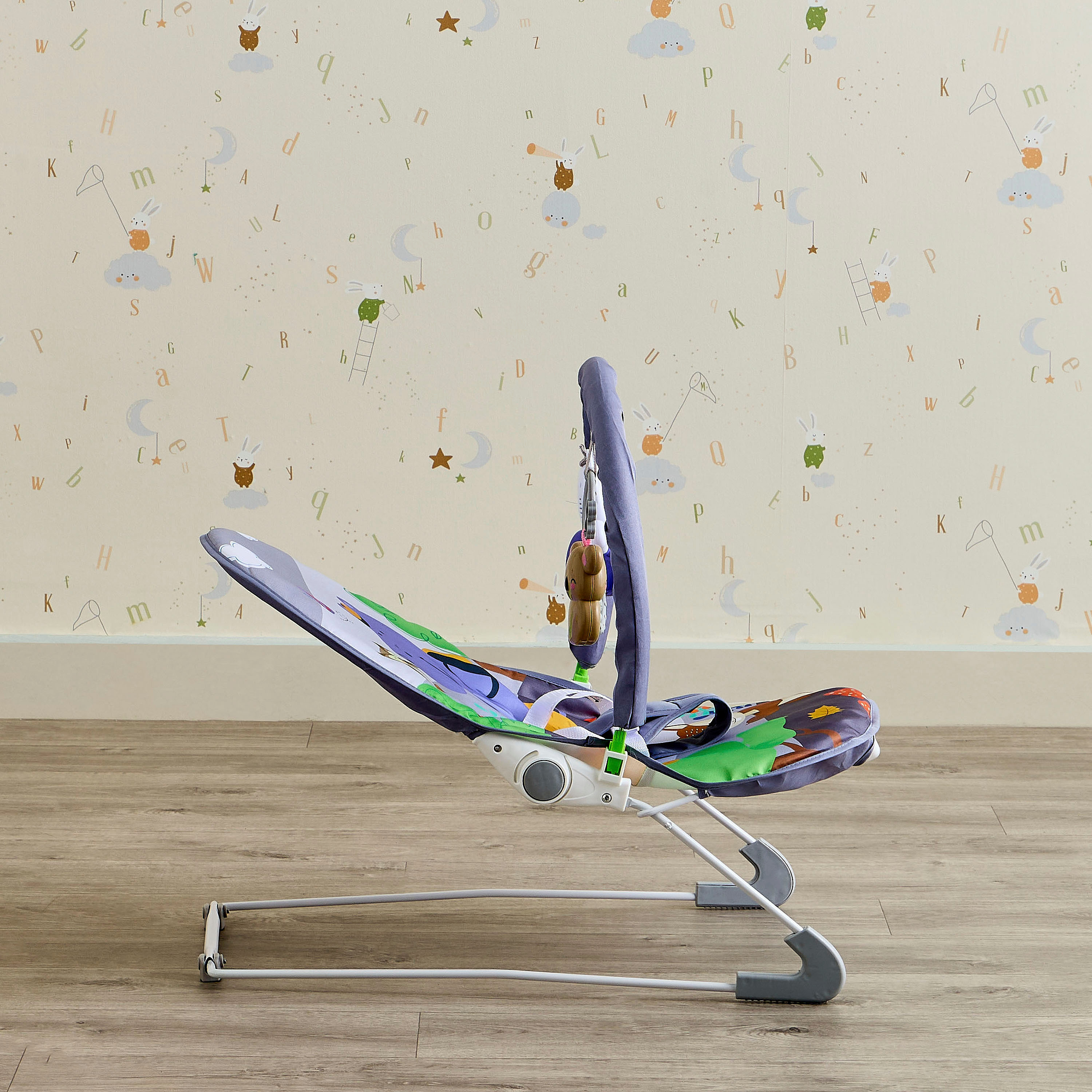 Little Bloomers Florence Baby Bouncer with Interactive Toy Pendant-baby-infantactivity-bouncers-image-3