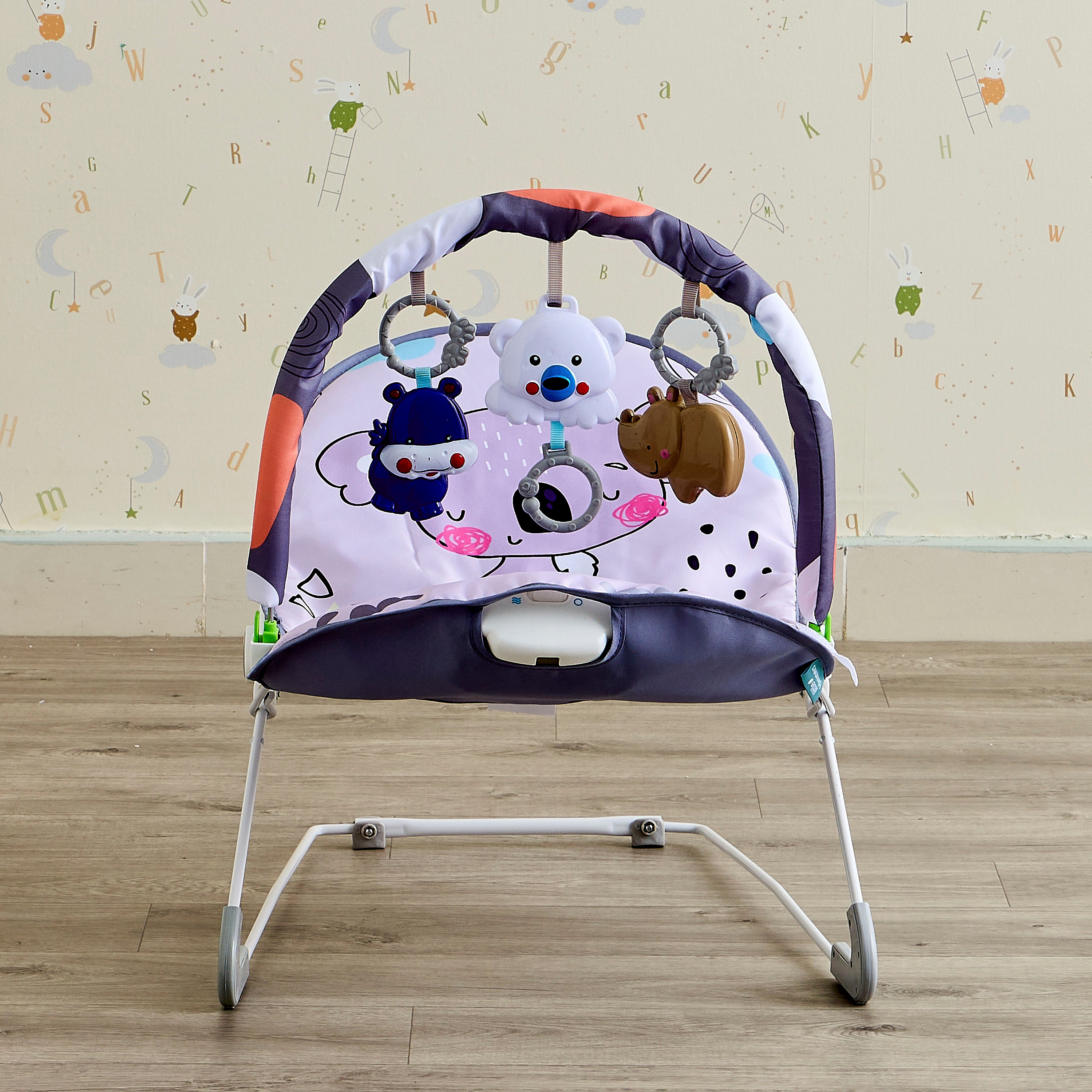Little Bloomers Venus Baby Bouncer with Posture-Supportive Padding-baby-infantactivity-bouncers-image-3