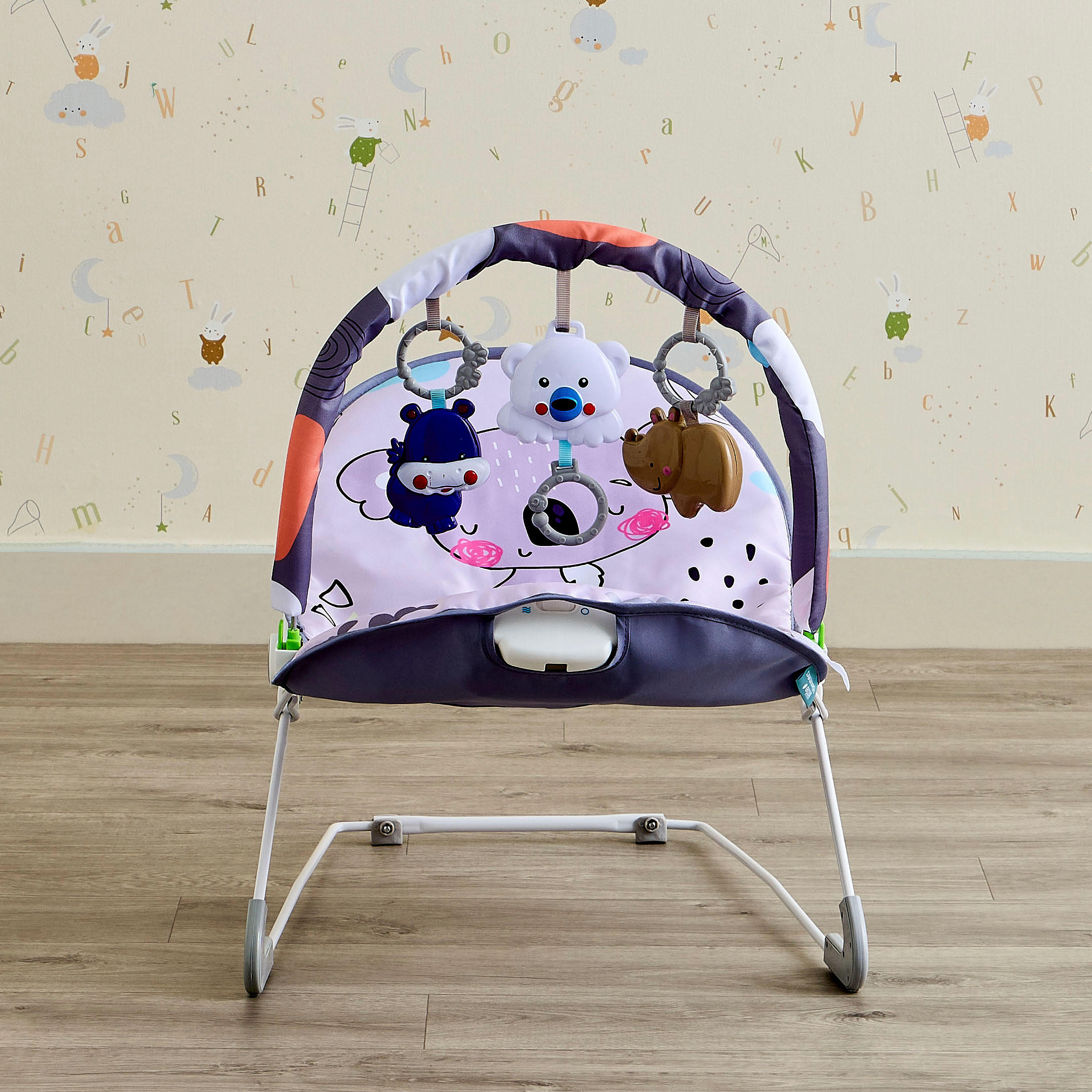 Little Bloomers Venus Baby Bouncer with Posture-Supportive Padding-baby-infantactivity-bouncers-image-4