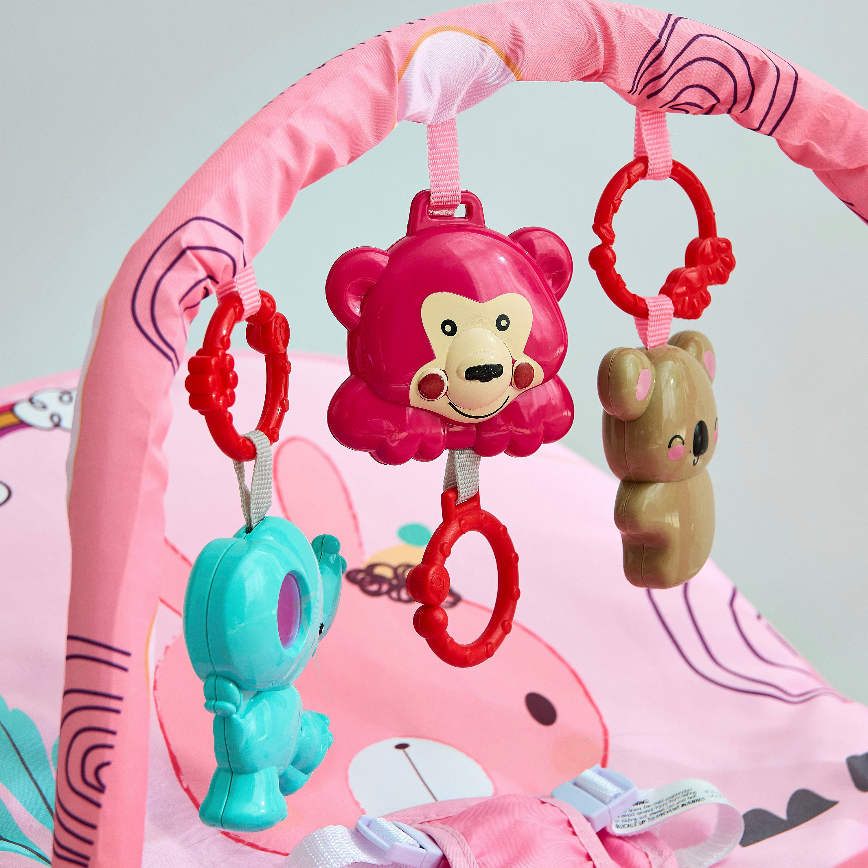 كرسي هزاز للأطفال فينوس مع بطانة داعمة لوضعية الجسم من ليتل بلومرز-baby-infantactivity-bouncers-image-7