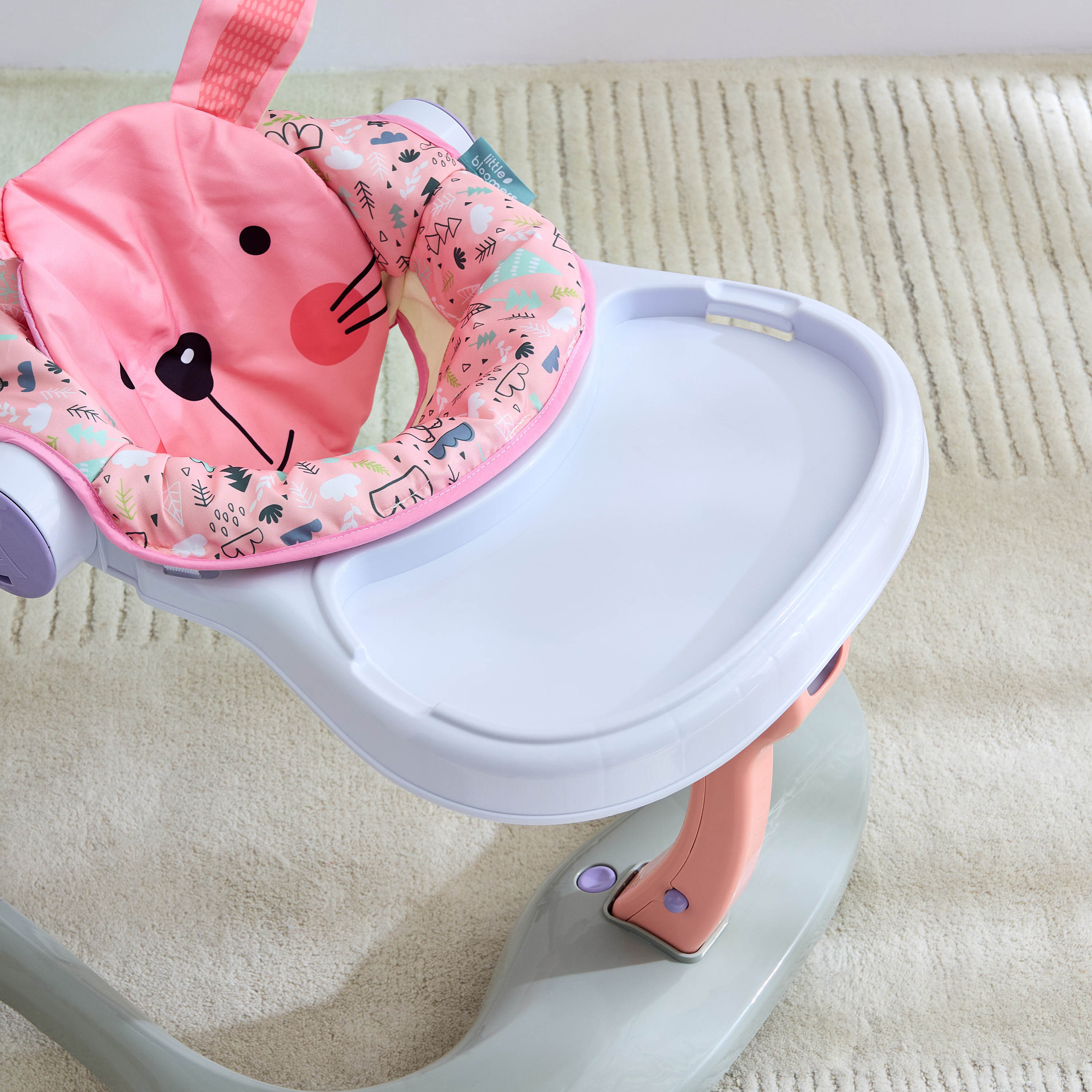 Little Bloomers Andy Rabbit Printed 4-in-1 Baby Walker with Lights & Music-baby-infantactivity-walkers-image-7