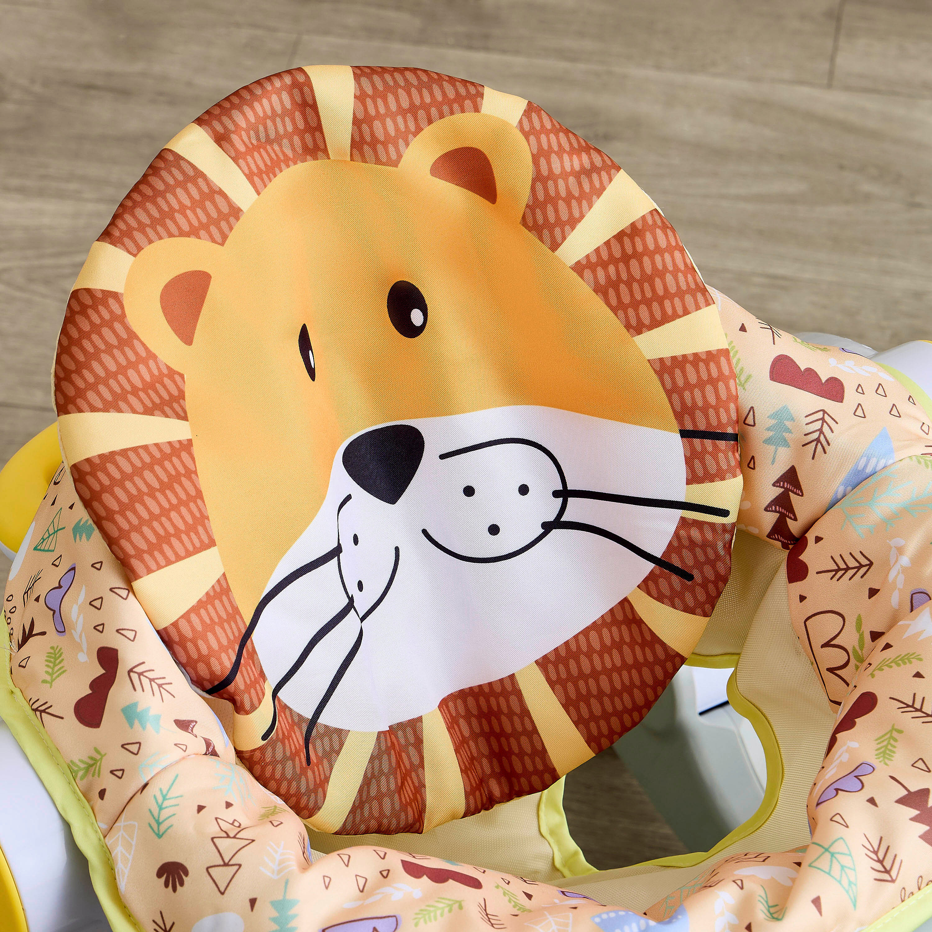 Little Bloomers Andy Lion Printed 4-in-1 Baby Walker with Lights & Music-baby-infantactivity-walkers-image-7