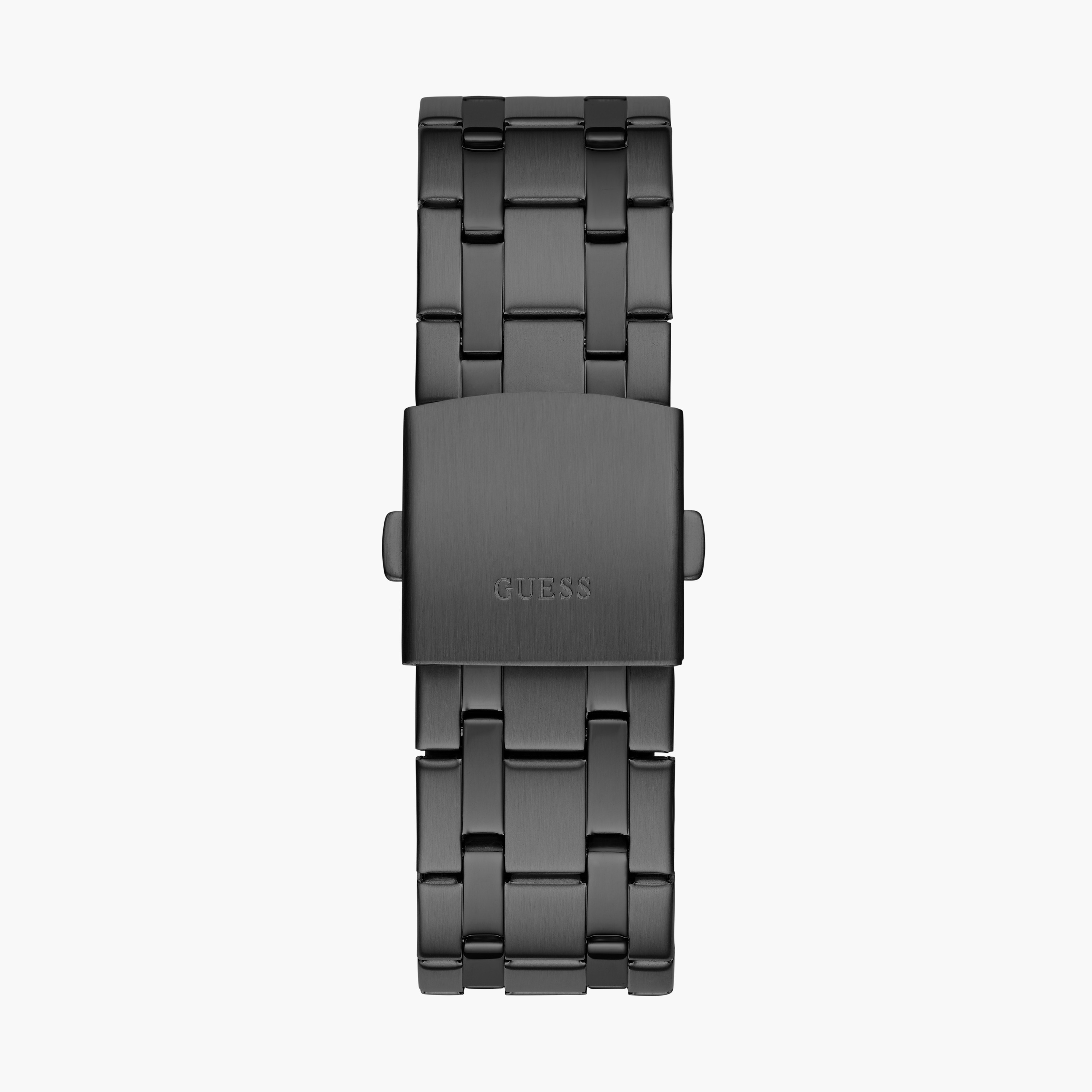 Guess Men's 44 MM Black Analog Stainless Steel Strap Watch | GW0661G3-men-watchesandjewellery-watches-image-5