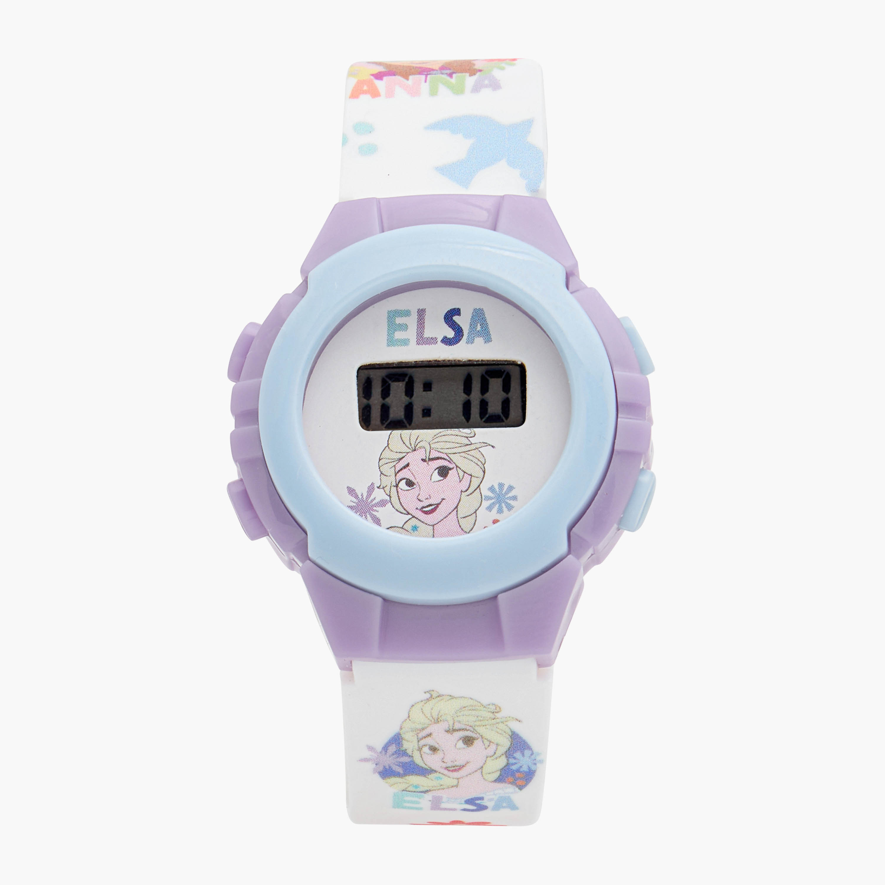Disney Elsa Print Digital Wristwatch-girls-accessories-watches-image-1