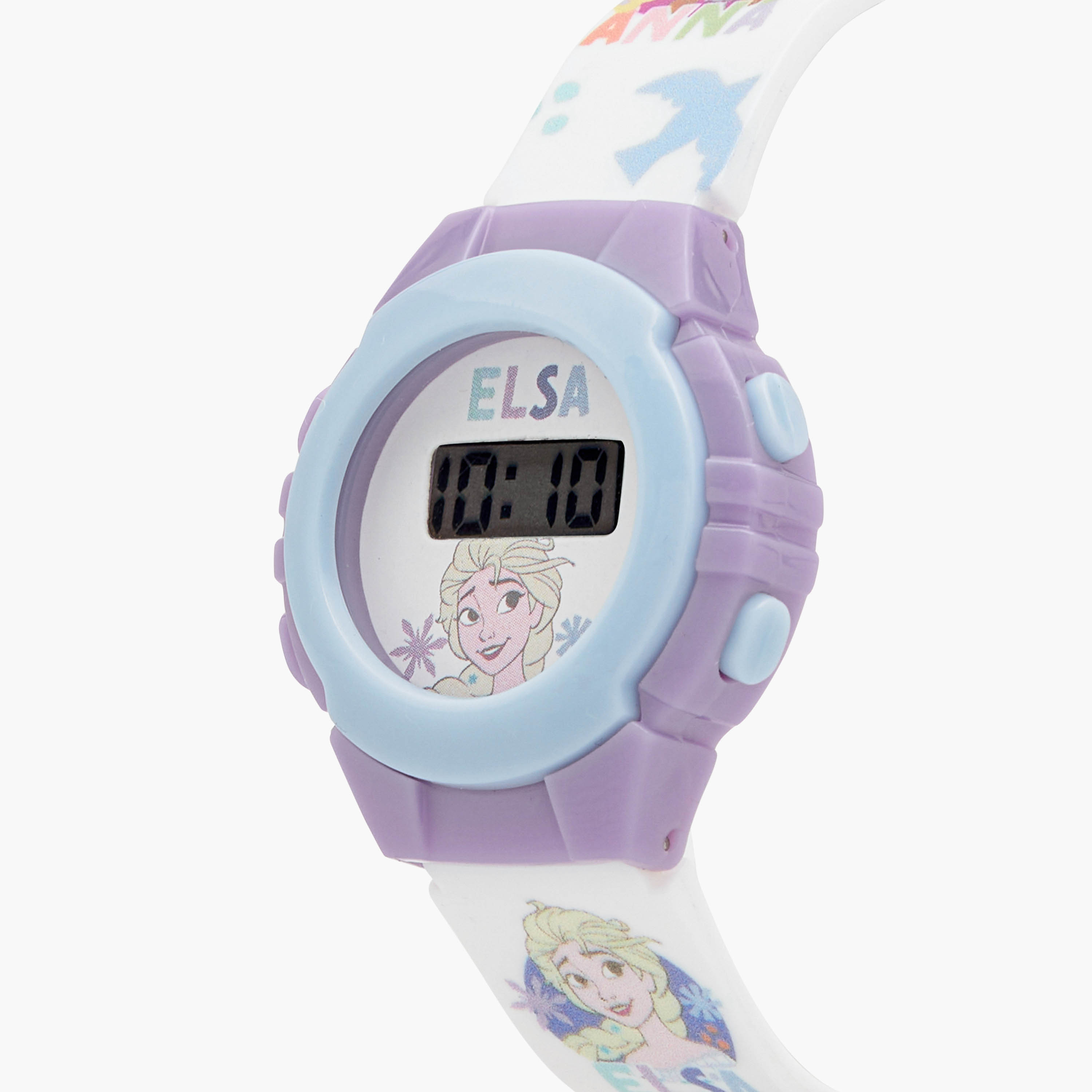 Disney Elsa Print Digital Wristwatch-girls-accessories-watches-image-4