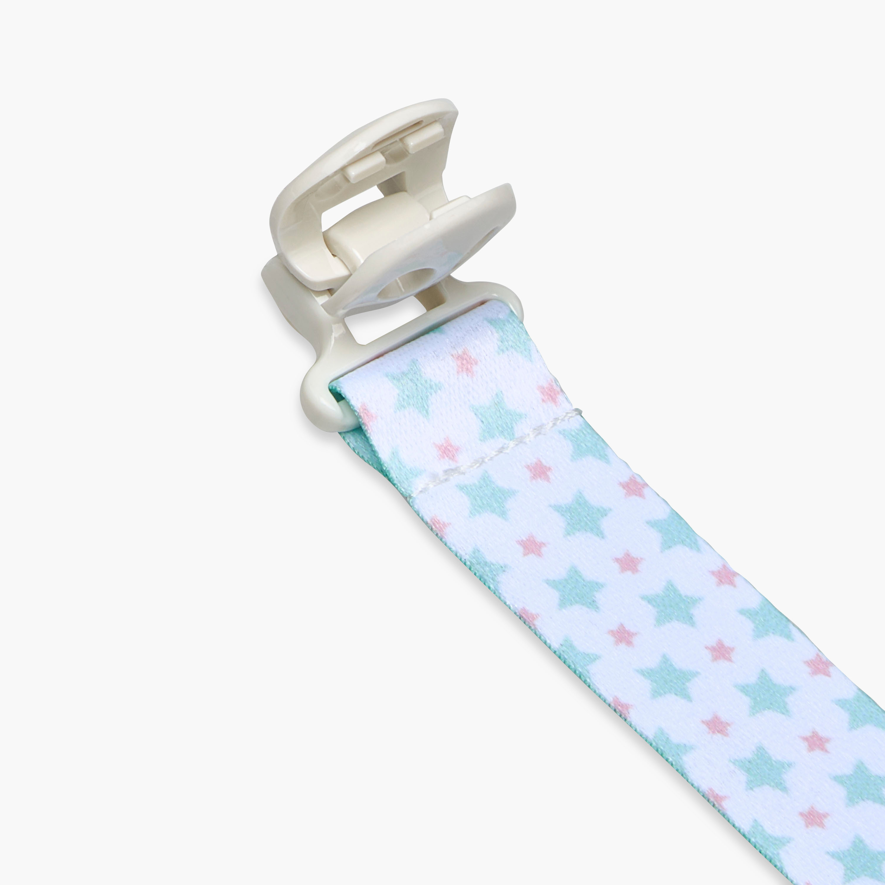 Cambrass Star Print Soother Clip-baby-feeding-accessories-image-3