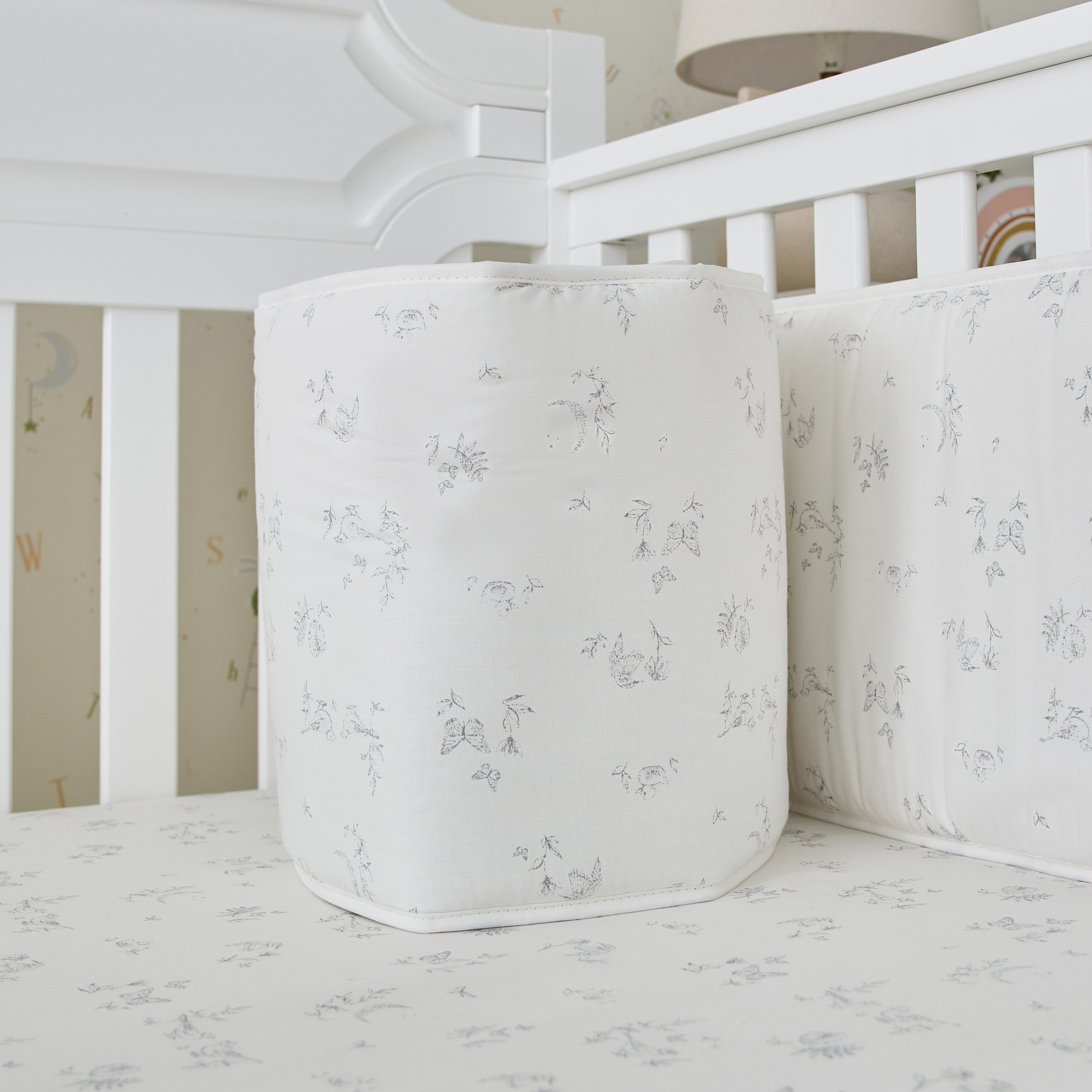 Cambrass Printed Cot Bumper - Set of 2-baby-nursery-babybedding-image-5