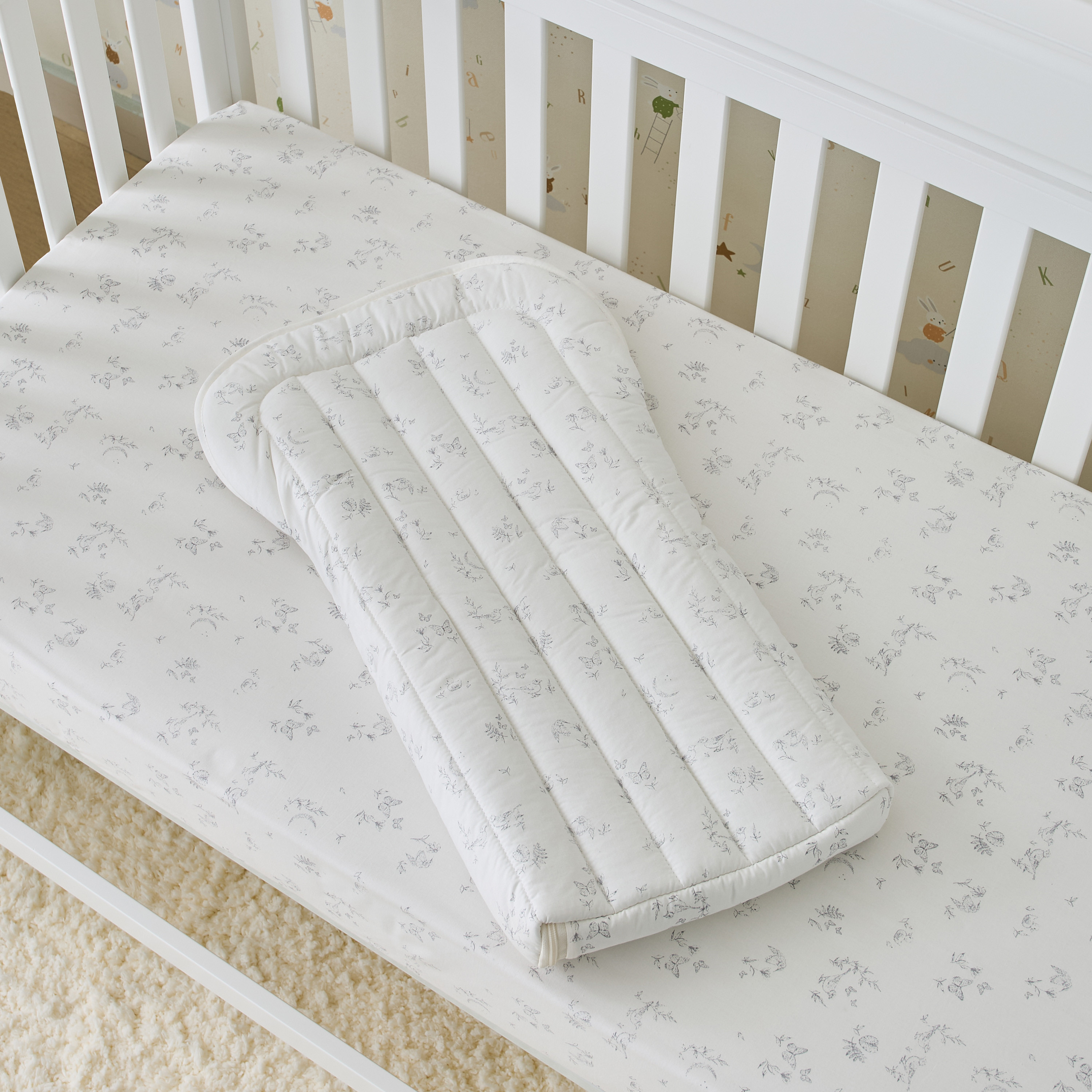 Cambrass Floral Print Nest Bag-baby-nursery-blanketsandswaddles-swaddlesandsleepingbags-image-3