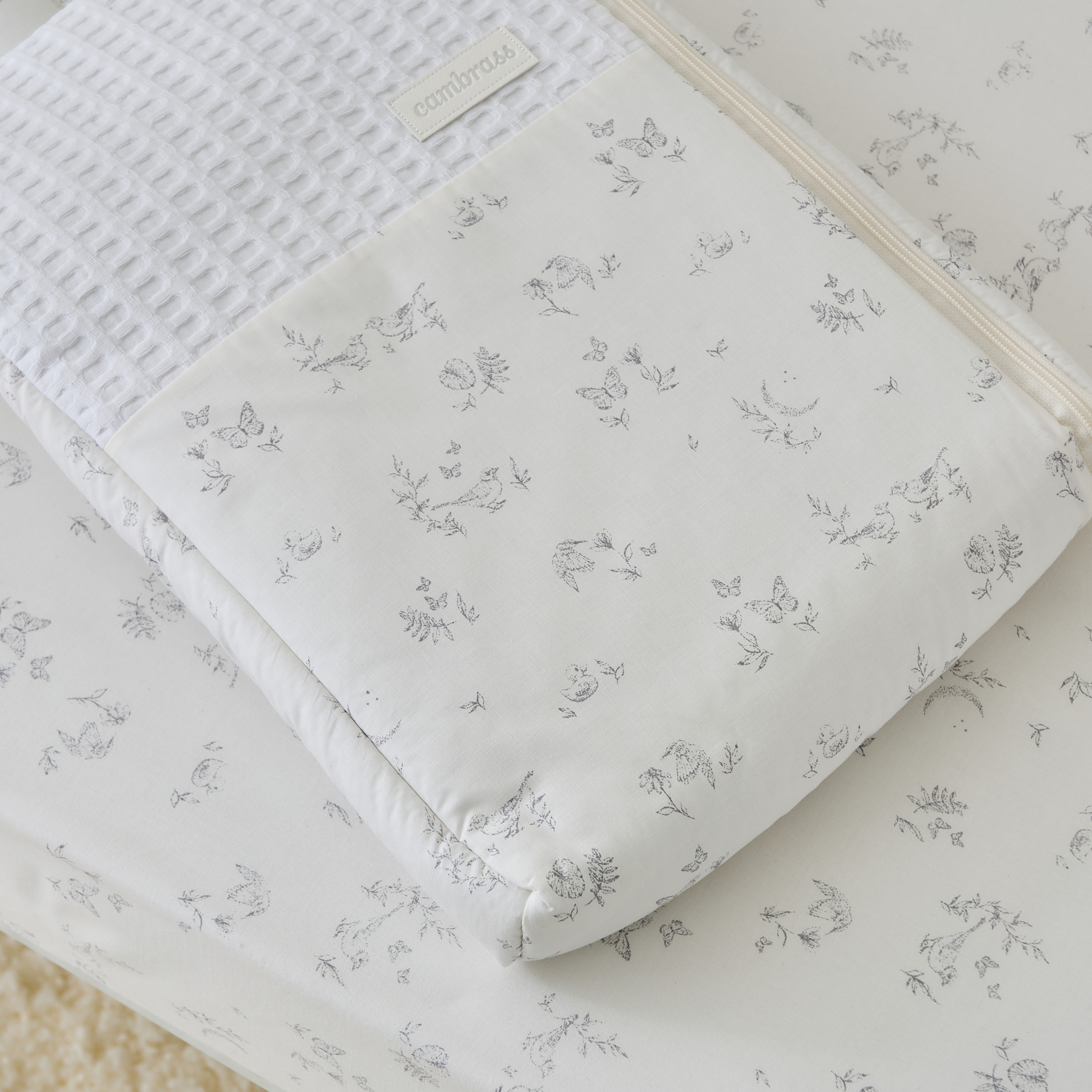 Cambrass Floral Print Nest Bag-baby-nursery-blanketsandswaddles-swaddlesandsleepingbags-image-5