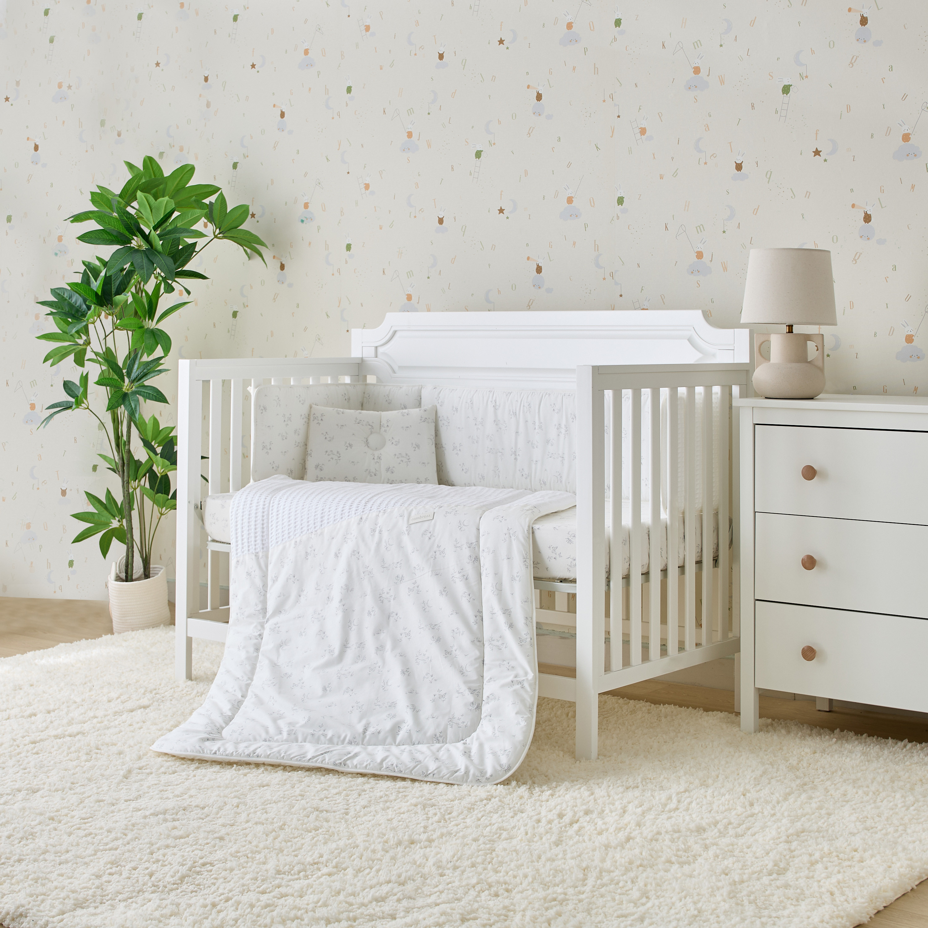 Cambrass 4-Piece Printed Comforter Set - 90x130 cm-baby-nursery-babybedding-image-1