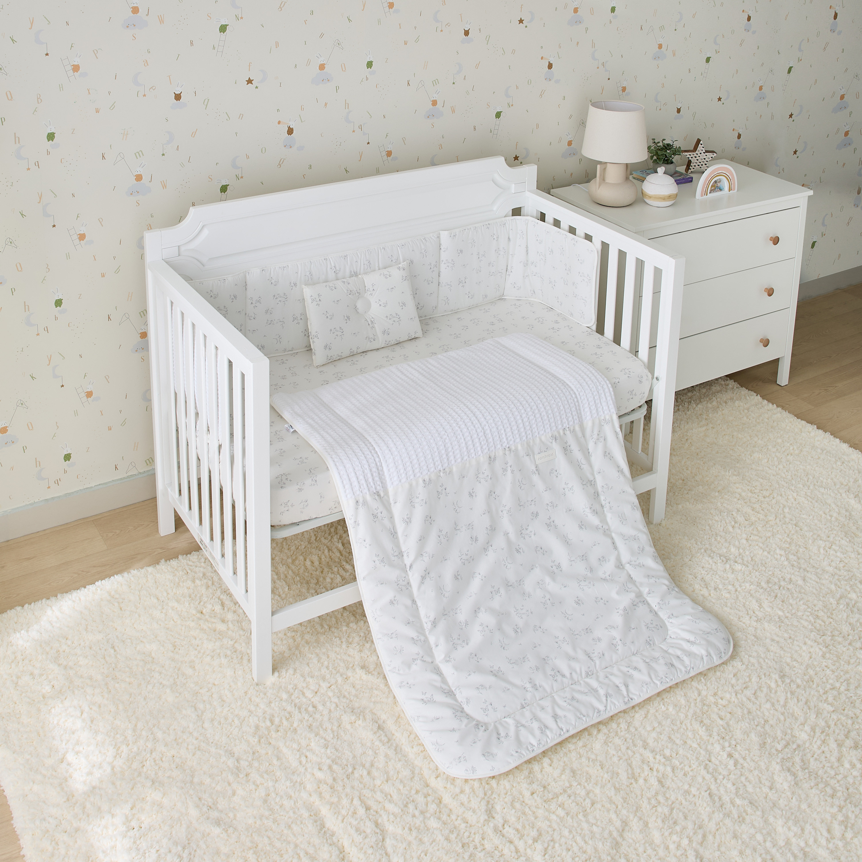 Cambrass 4-Piece Printed Comforter Set - 90x130 cm-baby-nursery-babybedding-image-4