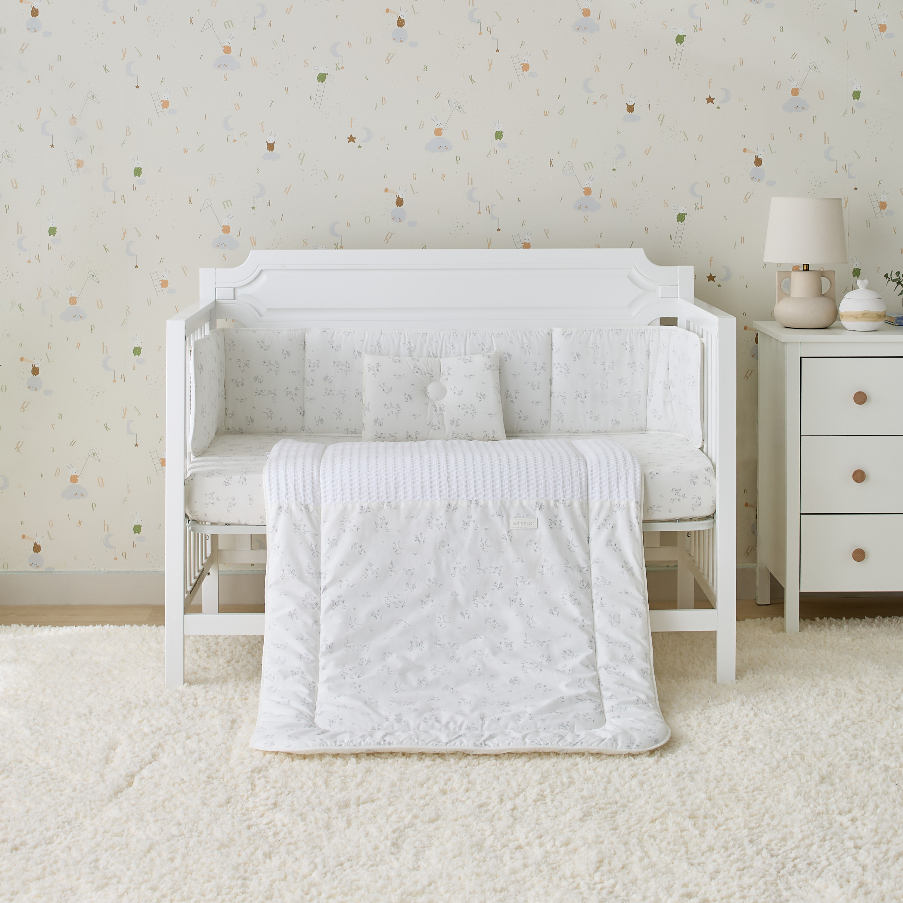 Cambrass 4-Piece Printed Comforter Set - 90x130 cm-baby-nursery-babybedding-image-5