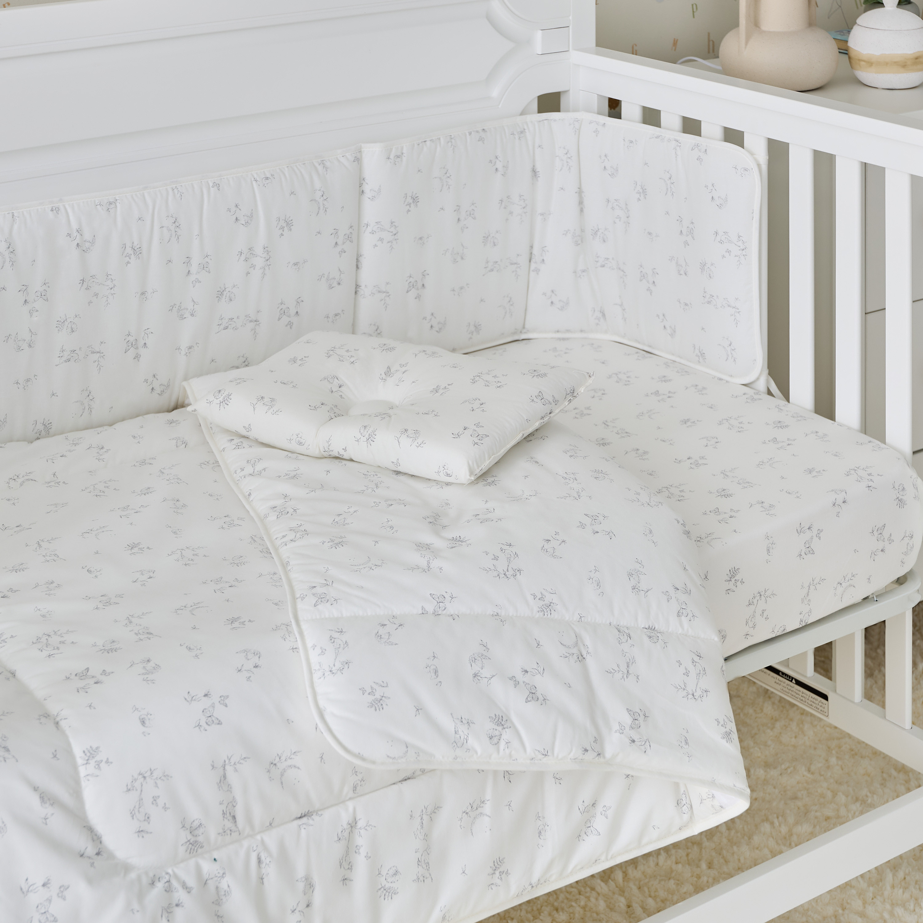 Cambrass 4-Piece Printed Comforter Set - 90x130 cm-baby-nursery-babybedding-image-6