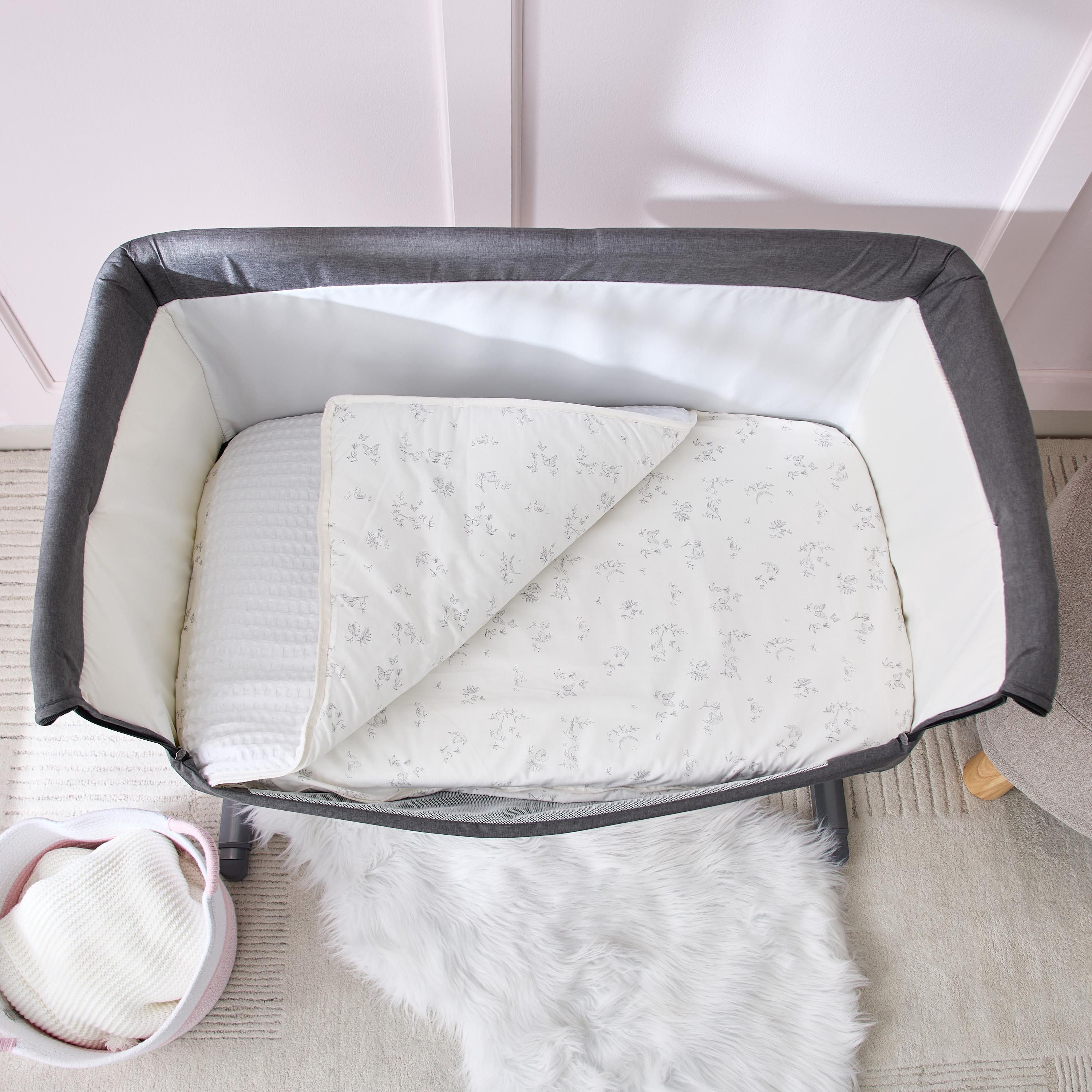 Cambrass Nest Fitted Sheet - 50x90 cm-baby-nursery-babybedding-image-2