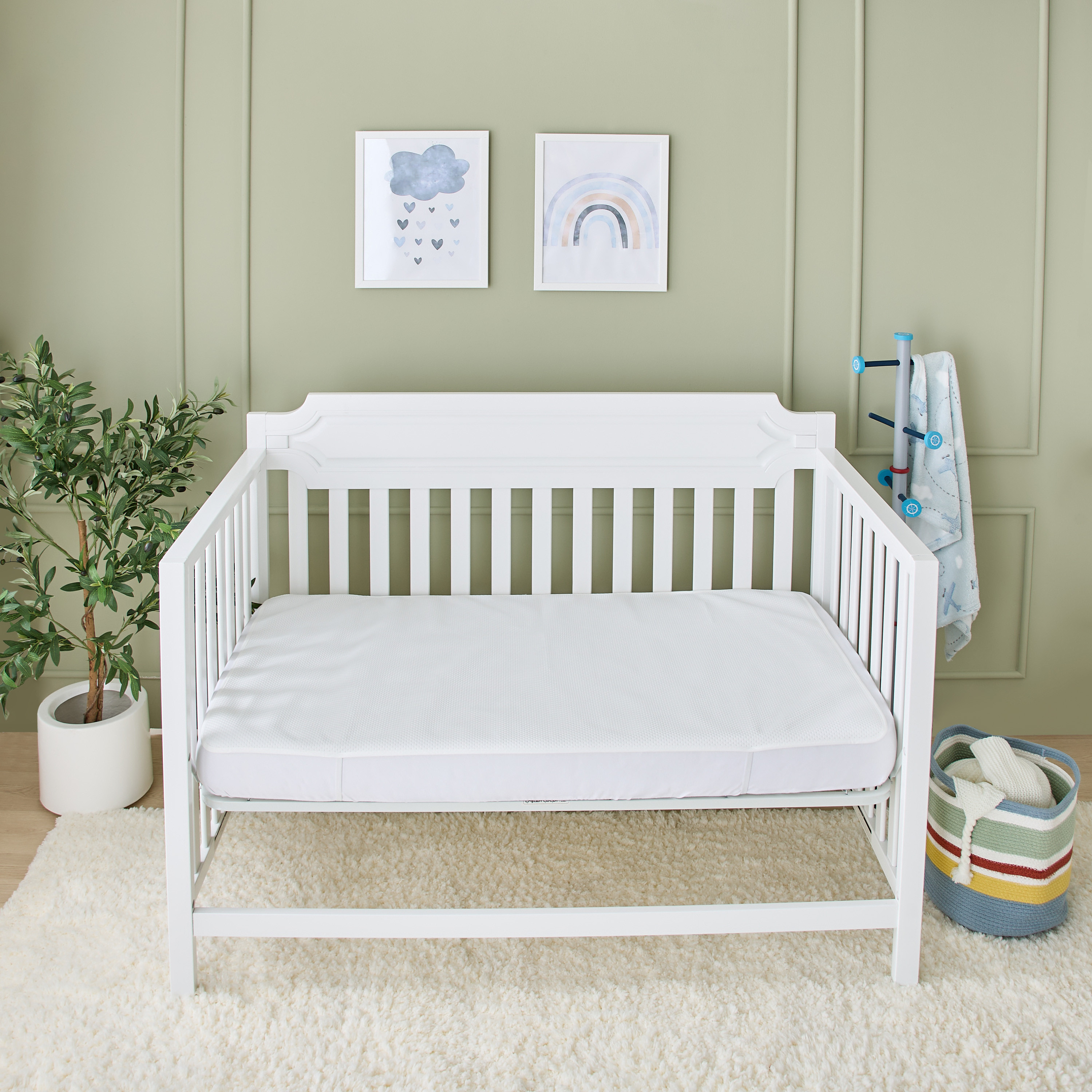 Cambrass 3D Cot Mattress Protector - 70x130 cm-baby-nursery-babybedding-image-2