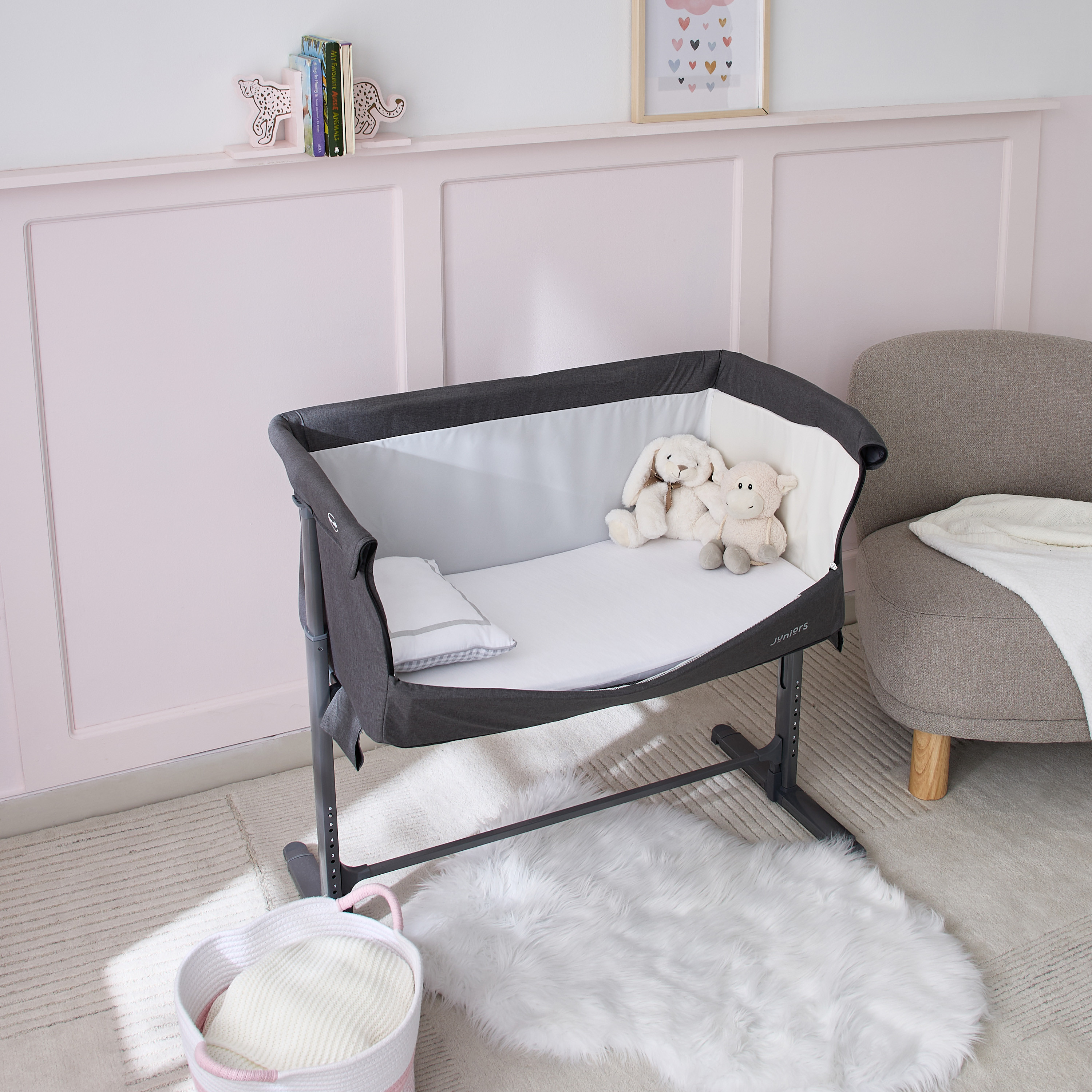 Cambrass Side Bed Waterpoof Fitted Sheet - 50x82 cm-baby-nursery-babybedding-image-1