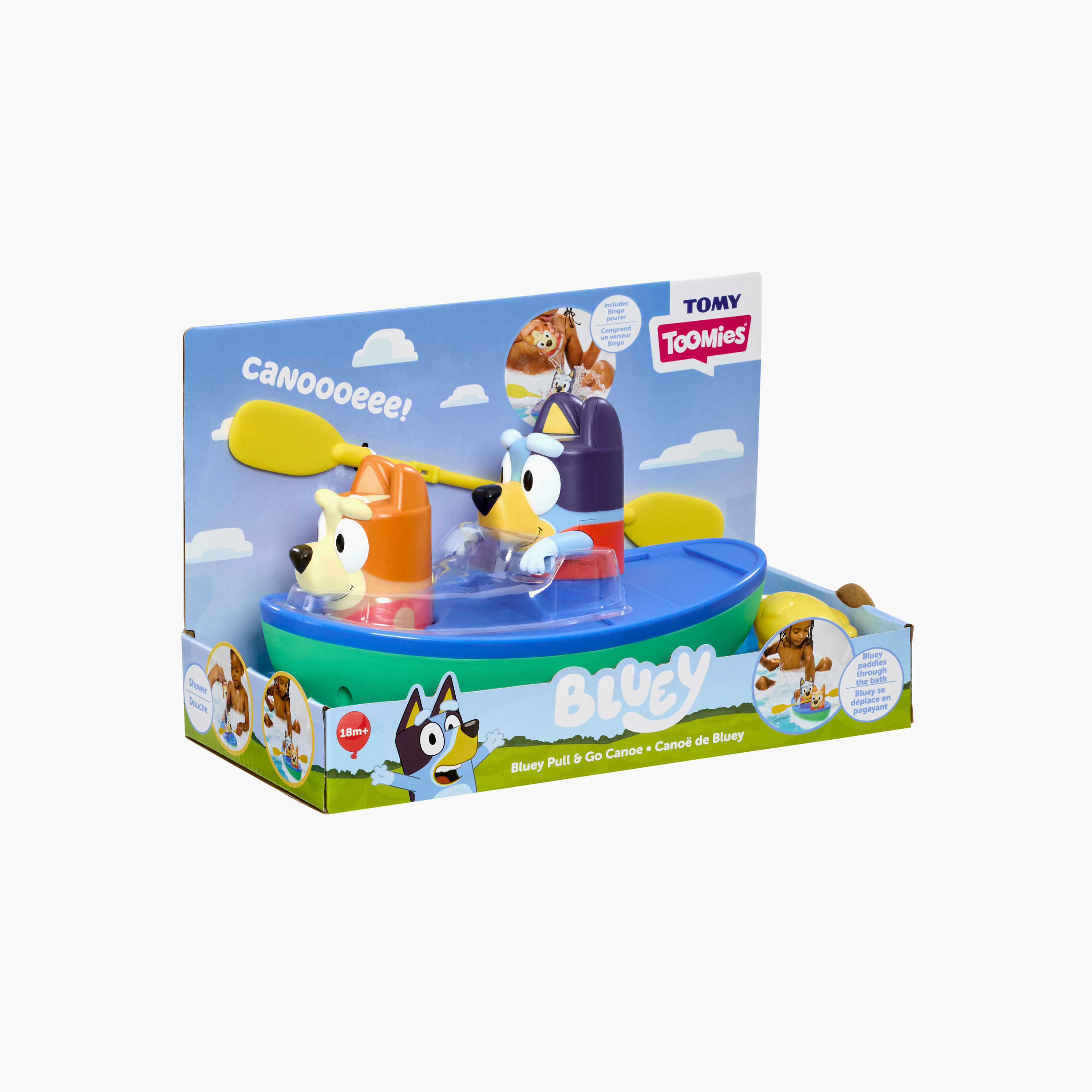 Toomies Bluey Pull and Go Canoe Playset-toys-babyandtoddlertoys-bathtoys-image-3
