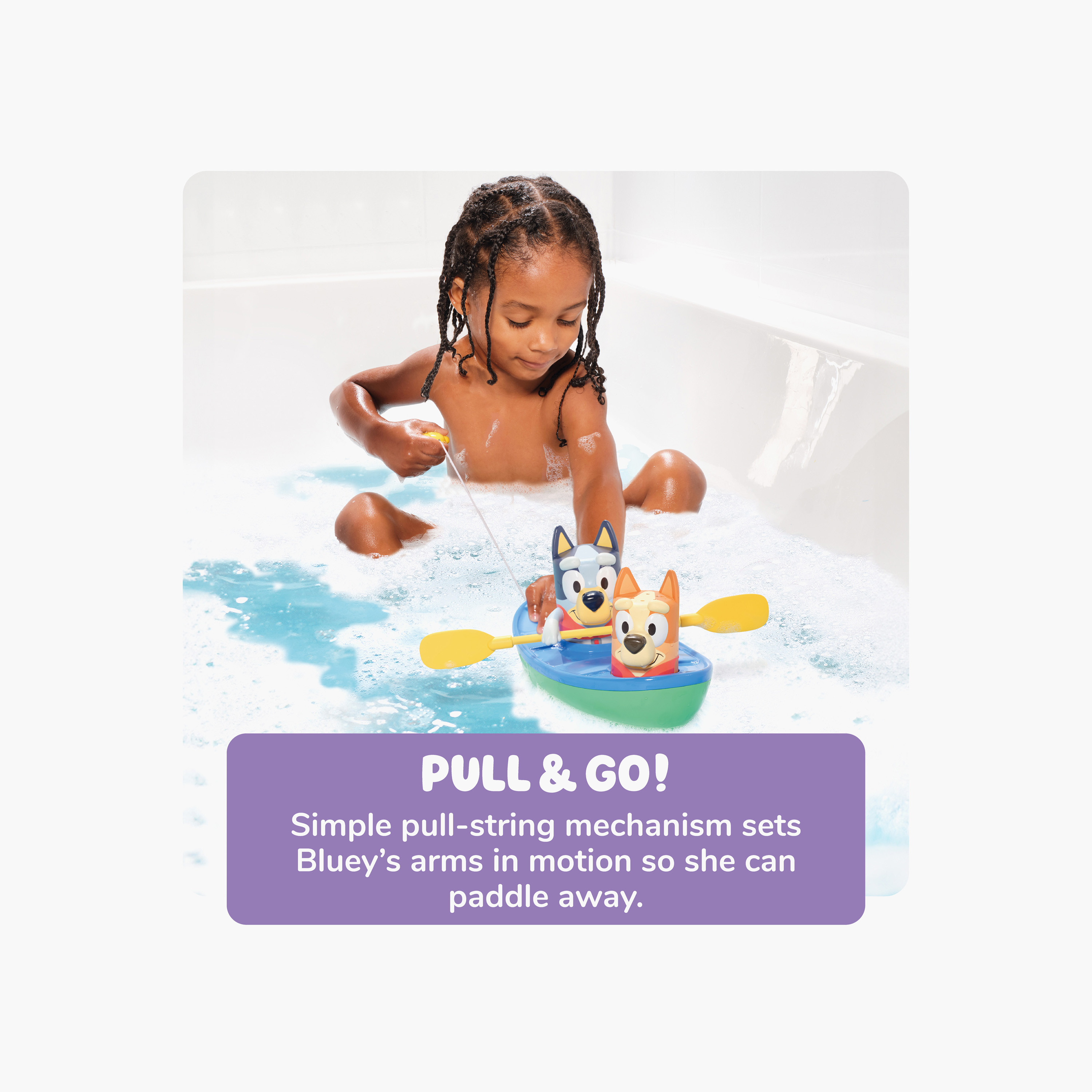 Toomies Bluey Pull and Go Canoe Playset-toys-babyandtoddlertoys-bathtoys-image-7