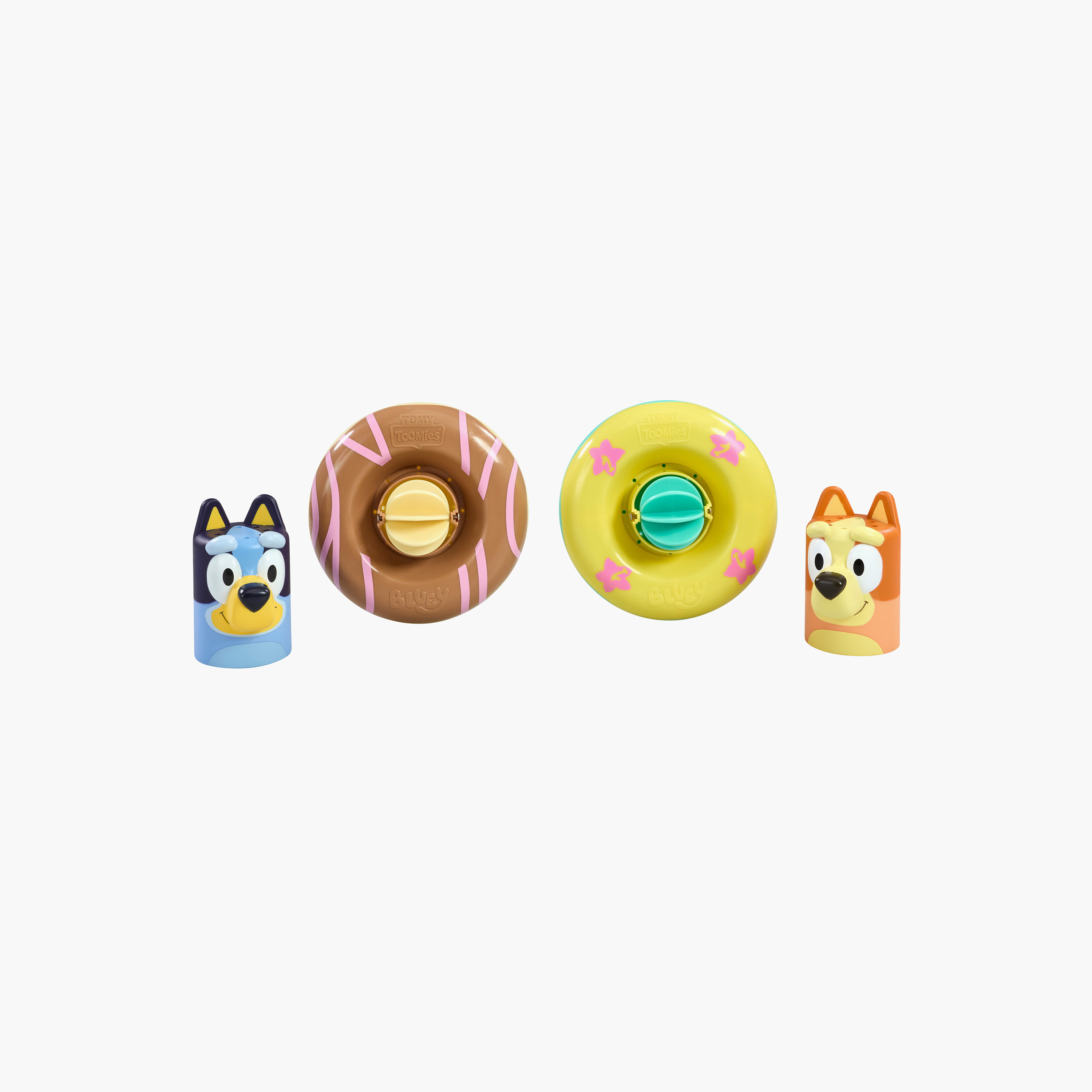 Toomies 2-Piece Bluey and Bingo Bath Float Set-toys-babyandtoddlertoys-bathtoys-image-2