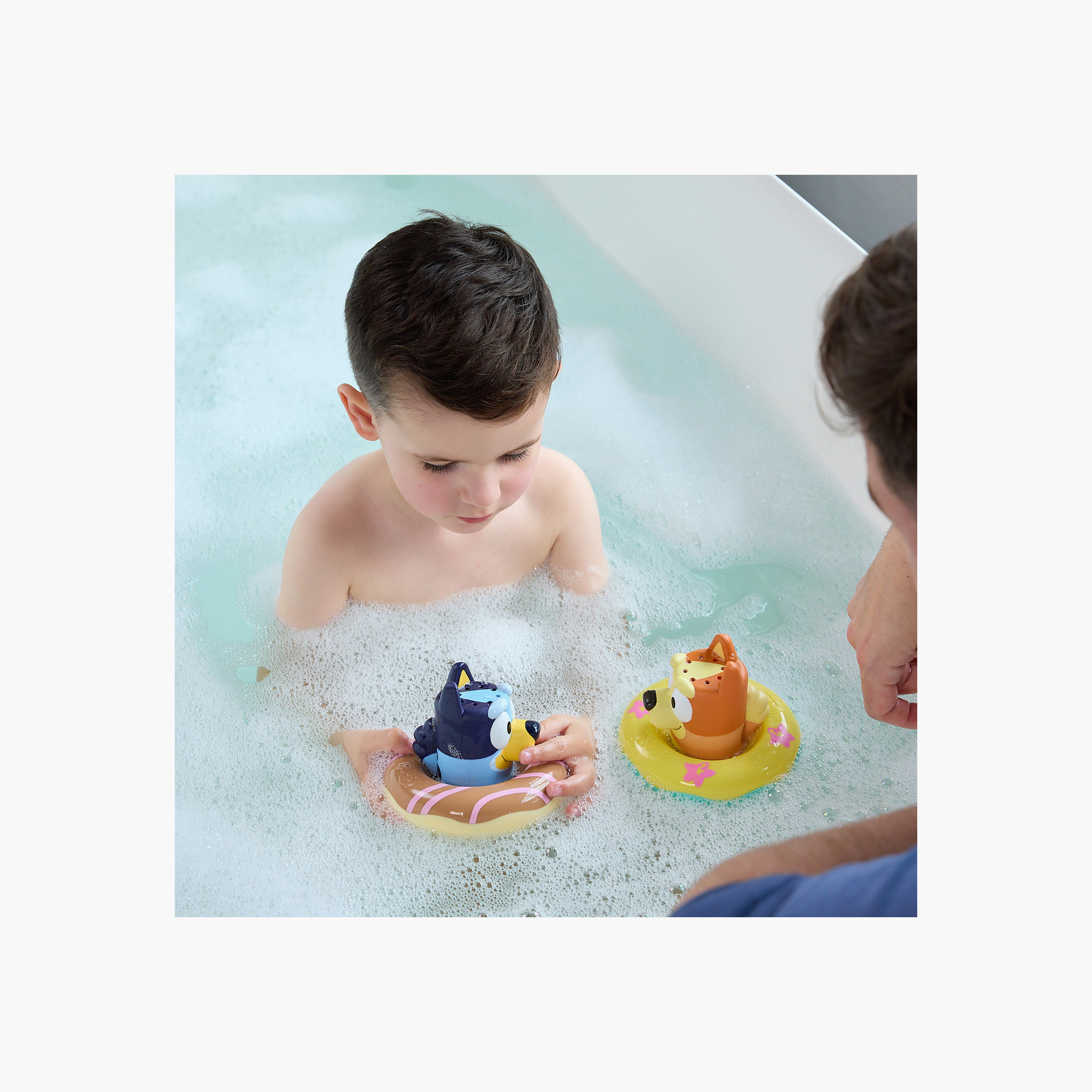Toomies 2-Piece Bluey and Bingo Bath Float Set-toys-babyandtoddlertoys-bathtoys-image-3