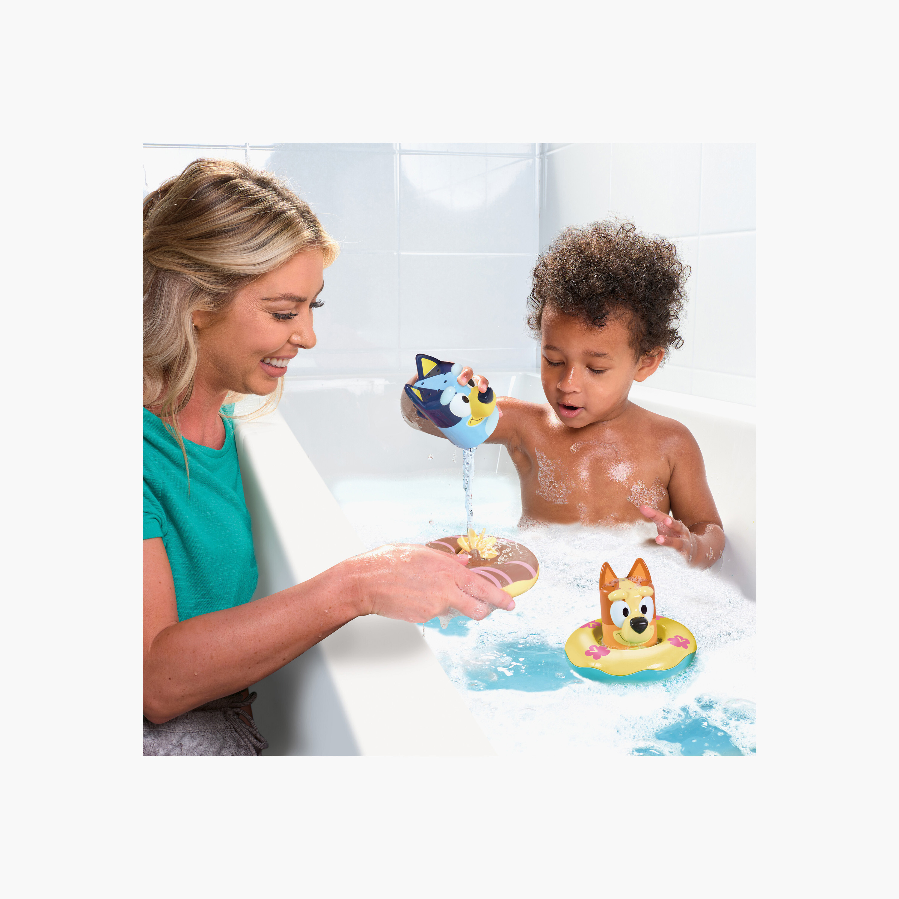 Toomies 2-Piece Bluey and Bingo Bath Float Set-toys-babyandtoddlertoys-bathtoys-image-5