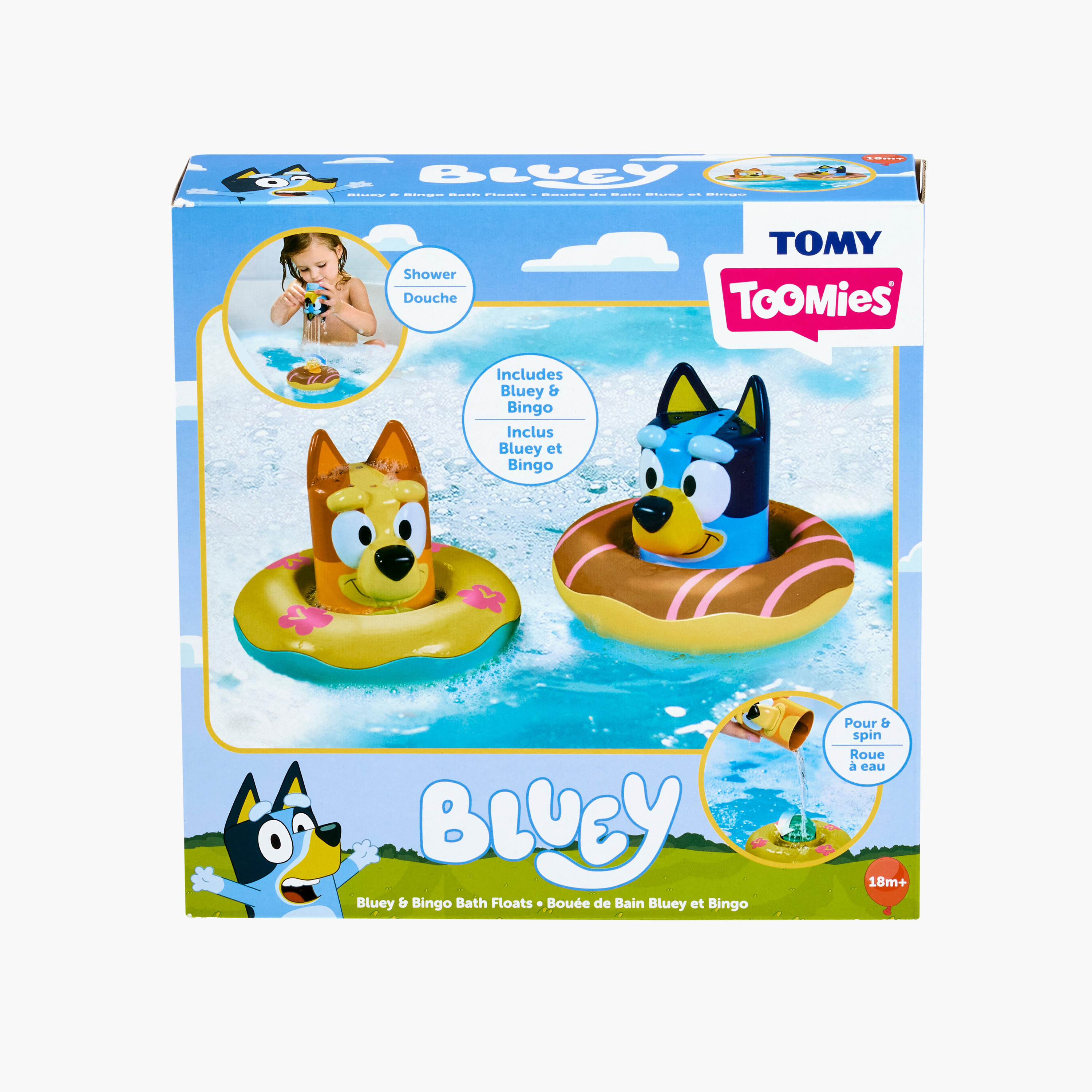 Toomies 2-Piece Bluey and Bingo Bath Float Set-toys-babyandtoddlertoys-bathtoys-image-7
