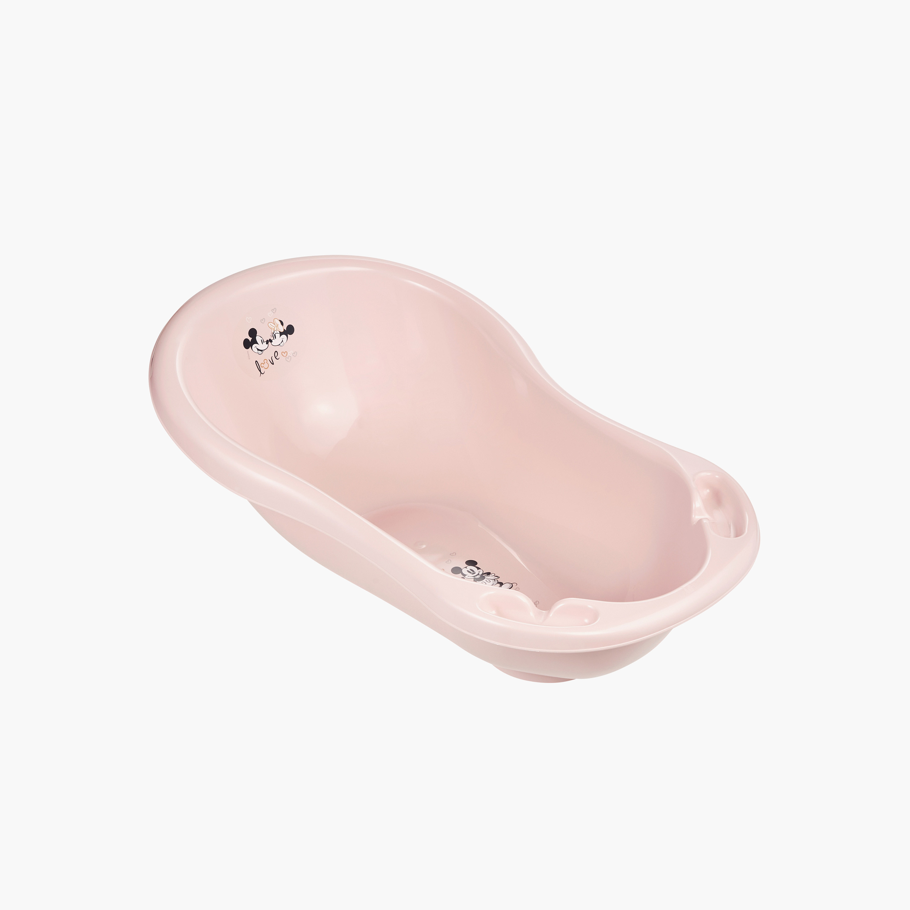 Keeper Mickey and Minnie Mouse Print Baby Bath Tub with Plug-baby-bathandcare-bathtubs-image-1