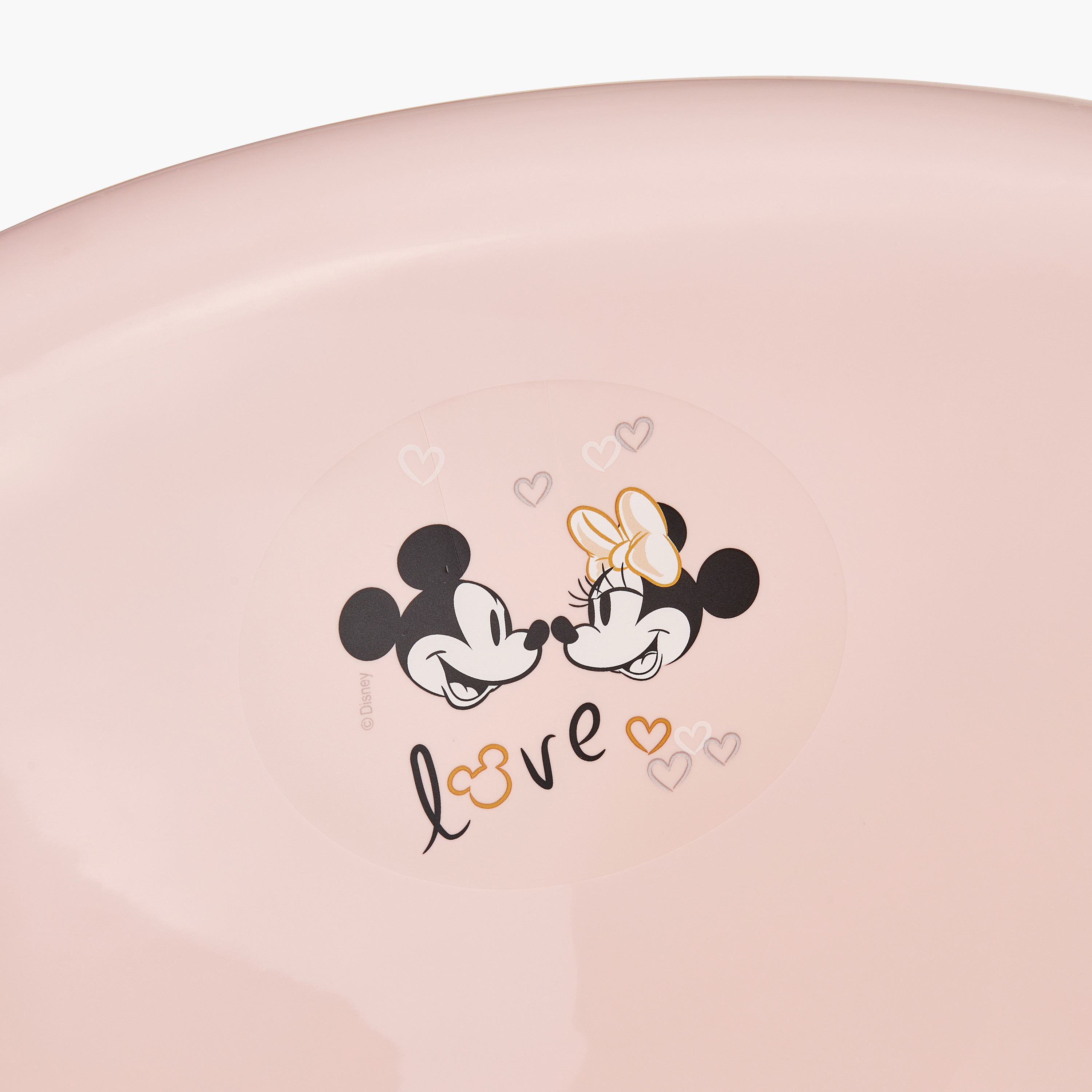 Keeper Mickey and Minnie Mouse Print Baby Bath Tub with Plug-baby-bathandcare-bathtubs-image-5