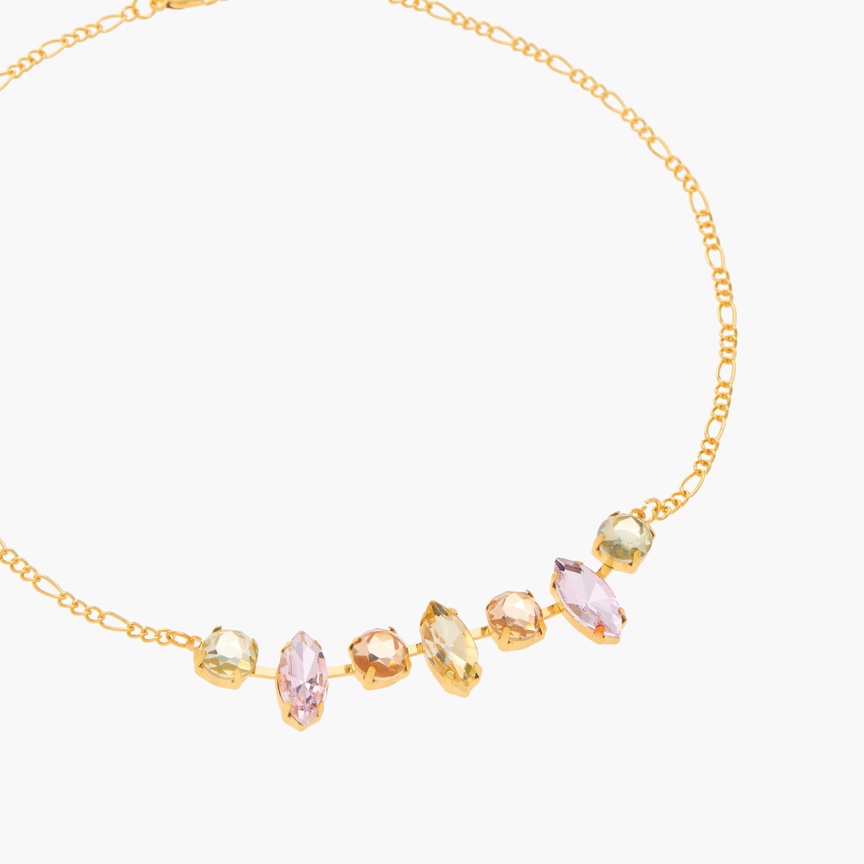 Stone Embellished Necklace with Lobster Clasp Closure-women-watchesandjewellery-jewellery-necklacesandpendants-image-3
