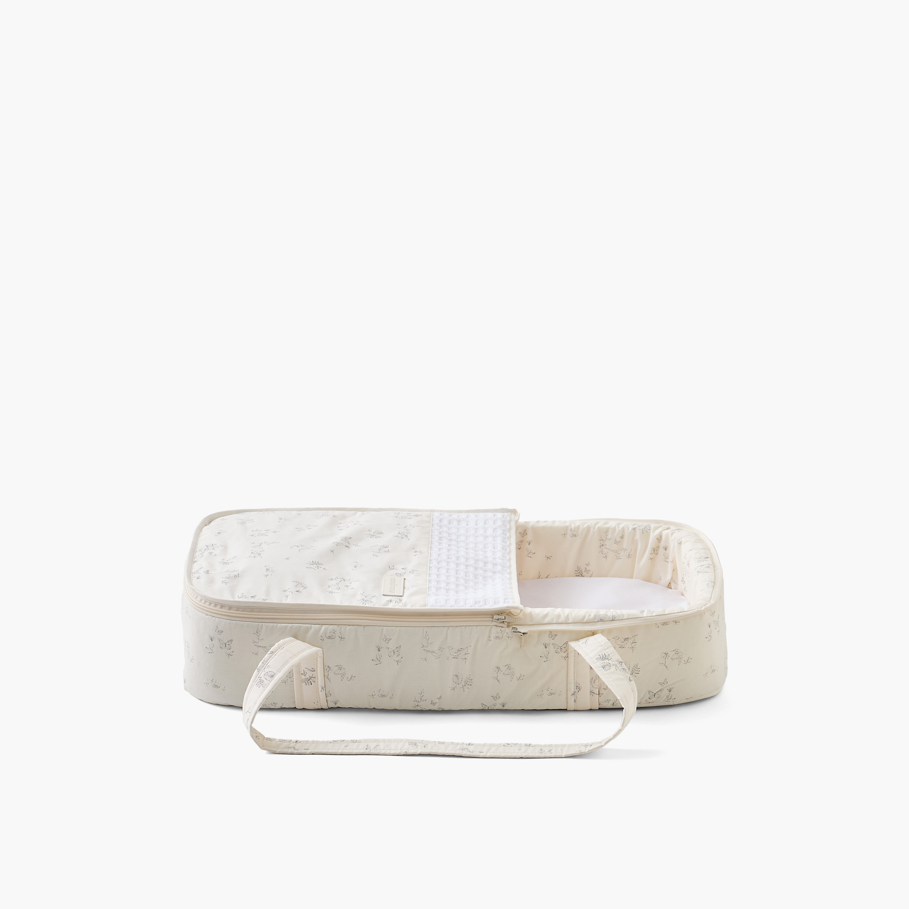 Cambrass Merlo Carry Cot with Floral Print-baby-gear-carrycots-image-4