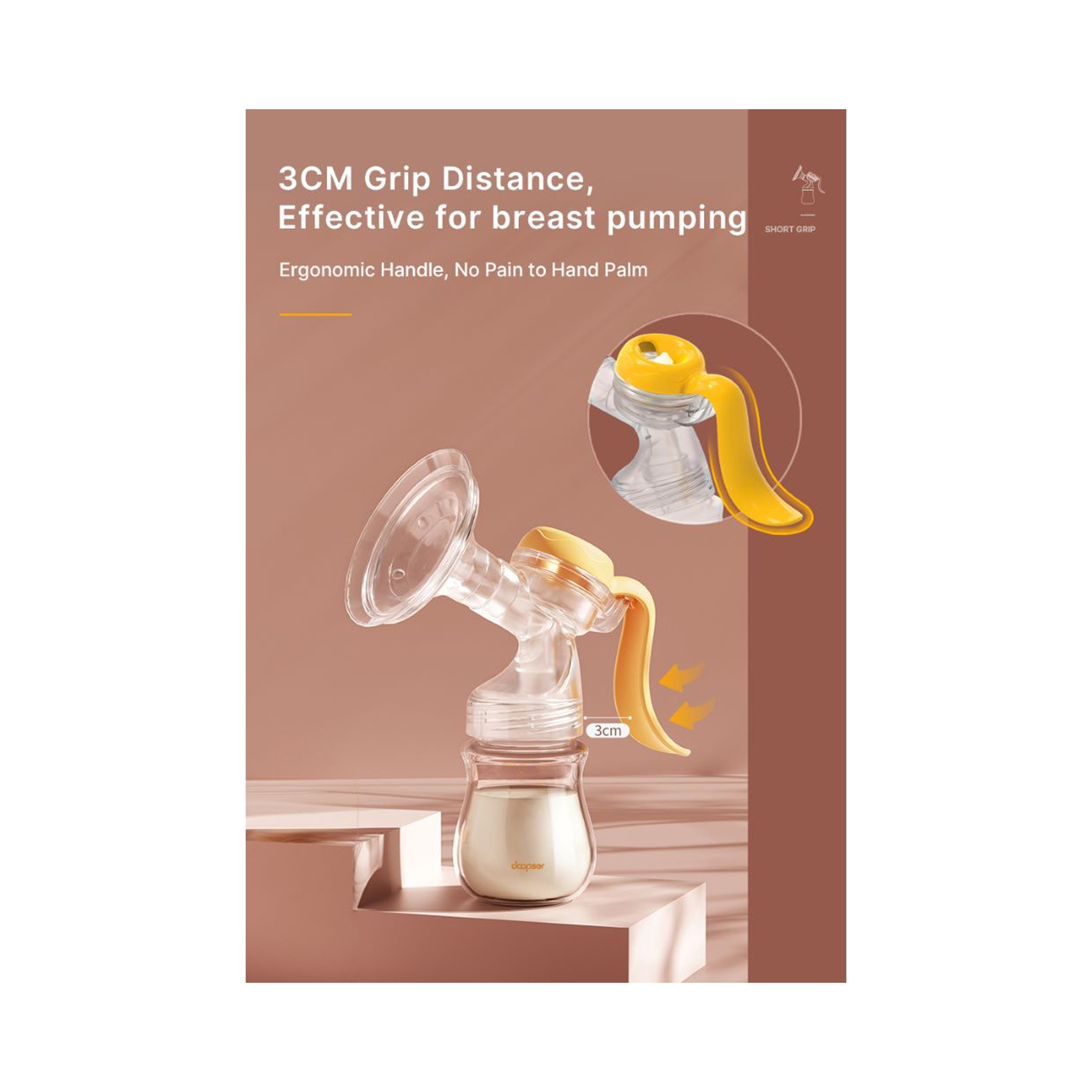 مضخة الثدي اليدوية دووبسر - 150 مل-baby-feeding-breastfeedingandcare-image-7