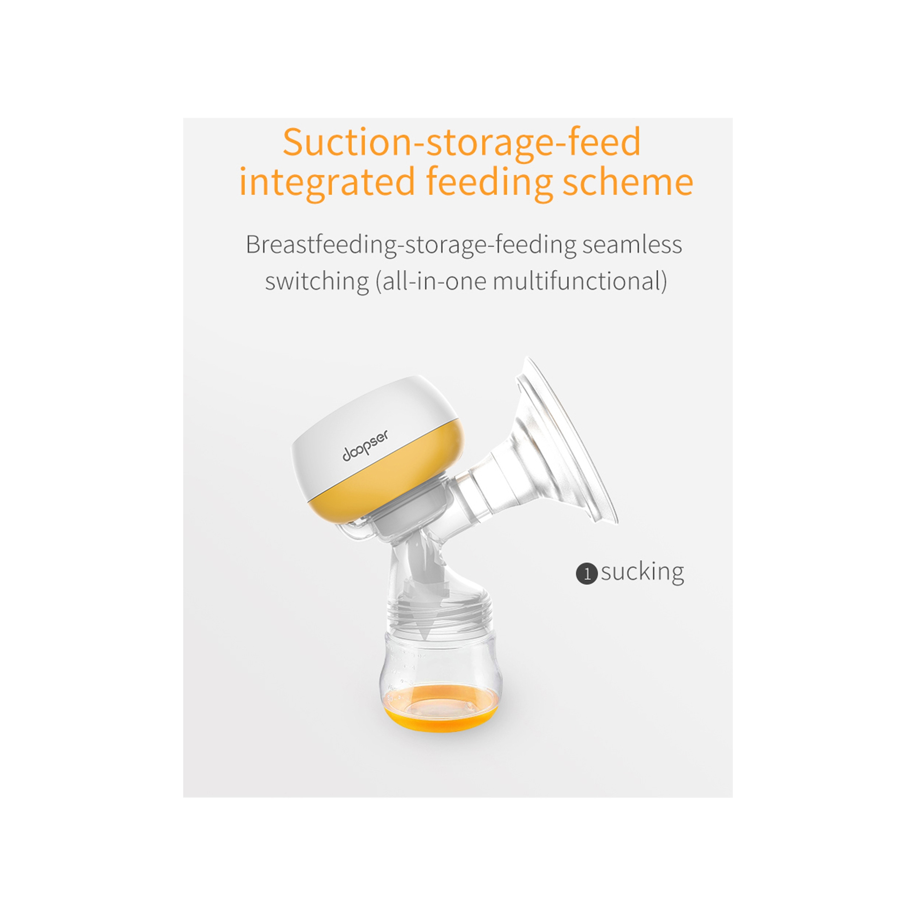 Doopser All-In-One Wireless Electric Breast Pump - 150 ml-baby-feeding-breastfeedingandcare-image-11