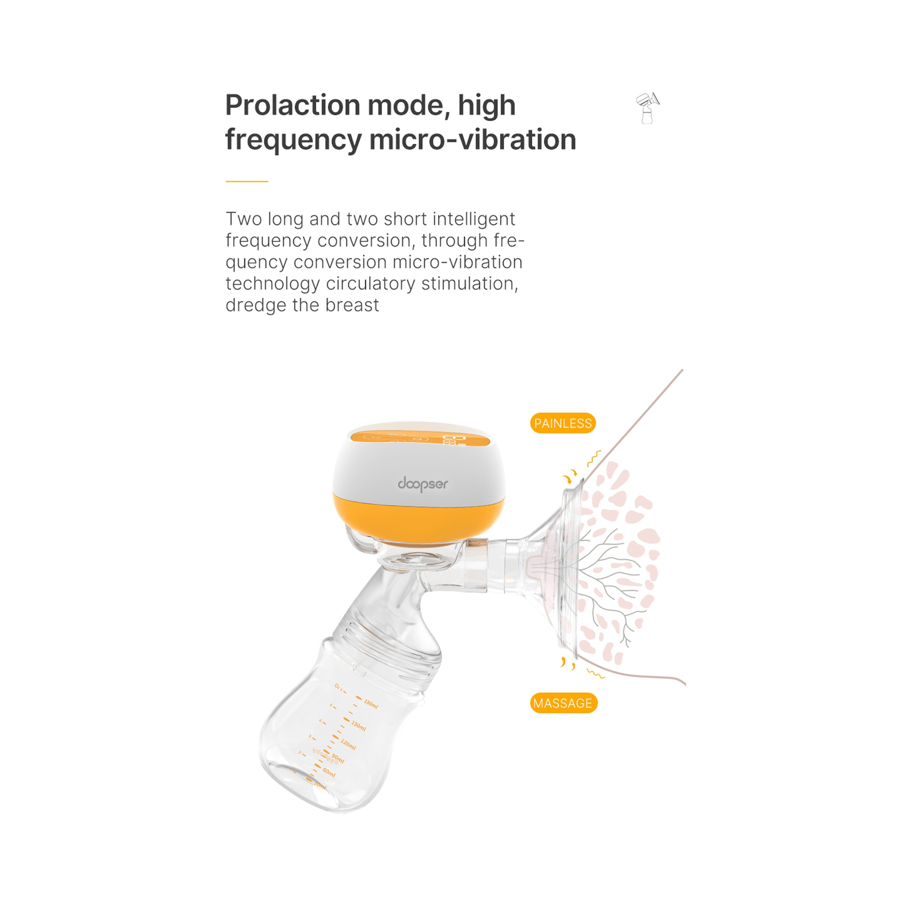 Doopser All-In-One Wireless Electric Breast Pump - 150 ml-baby-feeding-breastfeedingandcare-image-12