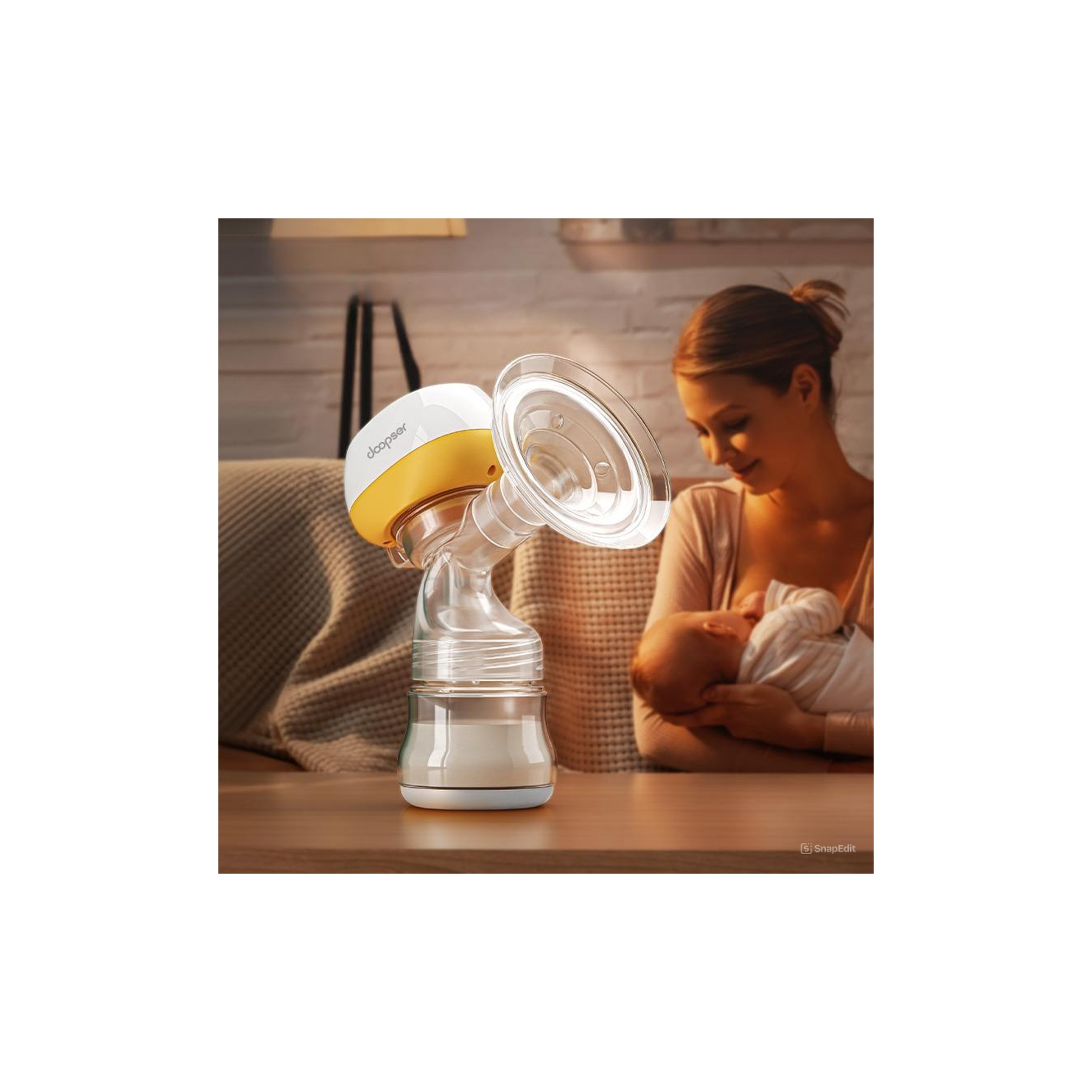 Doopser All-In-One Wireless Electric Breast Pump - 150 ml-baby-feeding-breastfeedingandcare-image-4