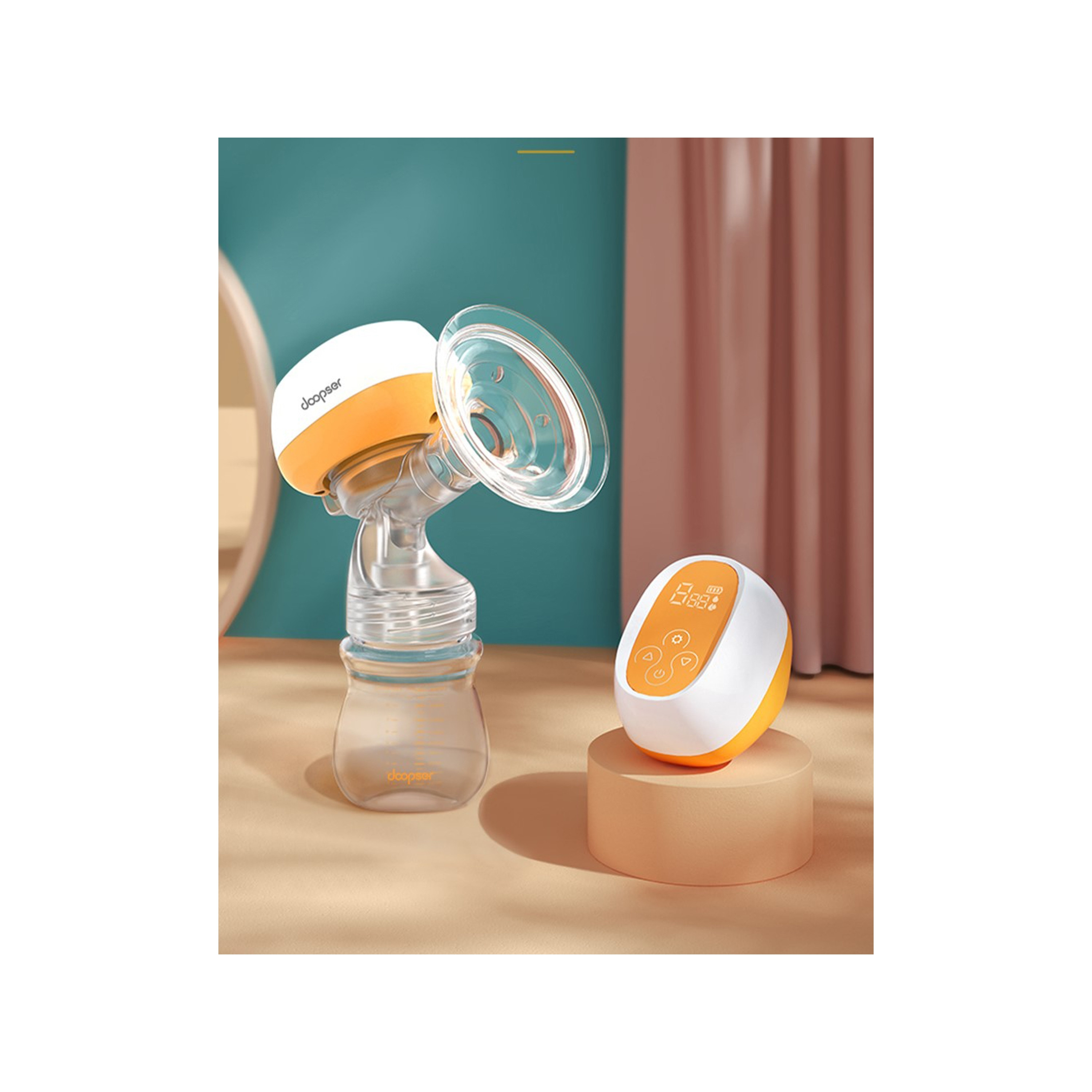 Doopser All-In-One Wireless Electric Breast Pump - 150 ml-baby-feeding-breastfeedingandcare-image-5