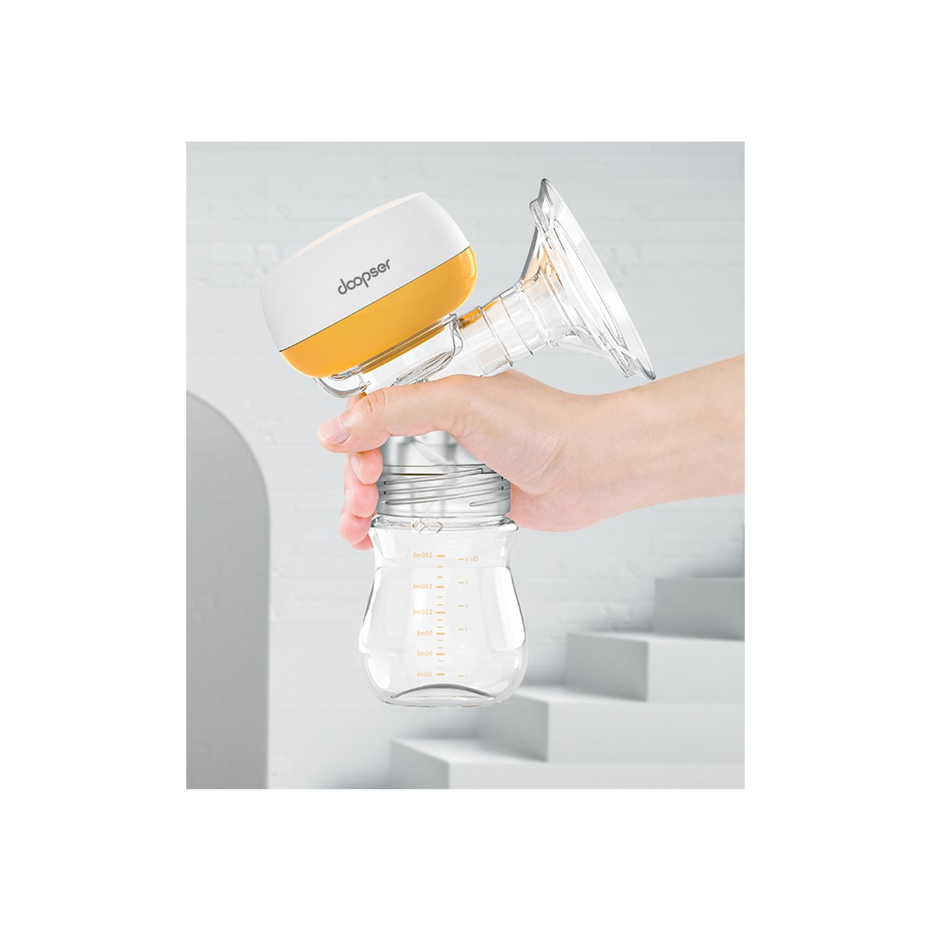 Doopser All-In-One Wireless Electric Breast Pump - 150 ml-baby-feeding-breastfeedingandcare-image-7