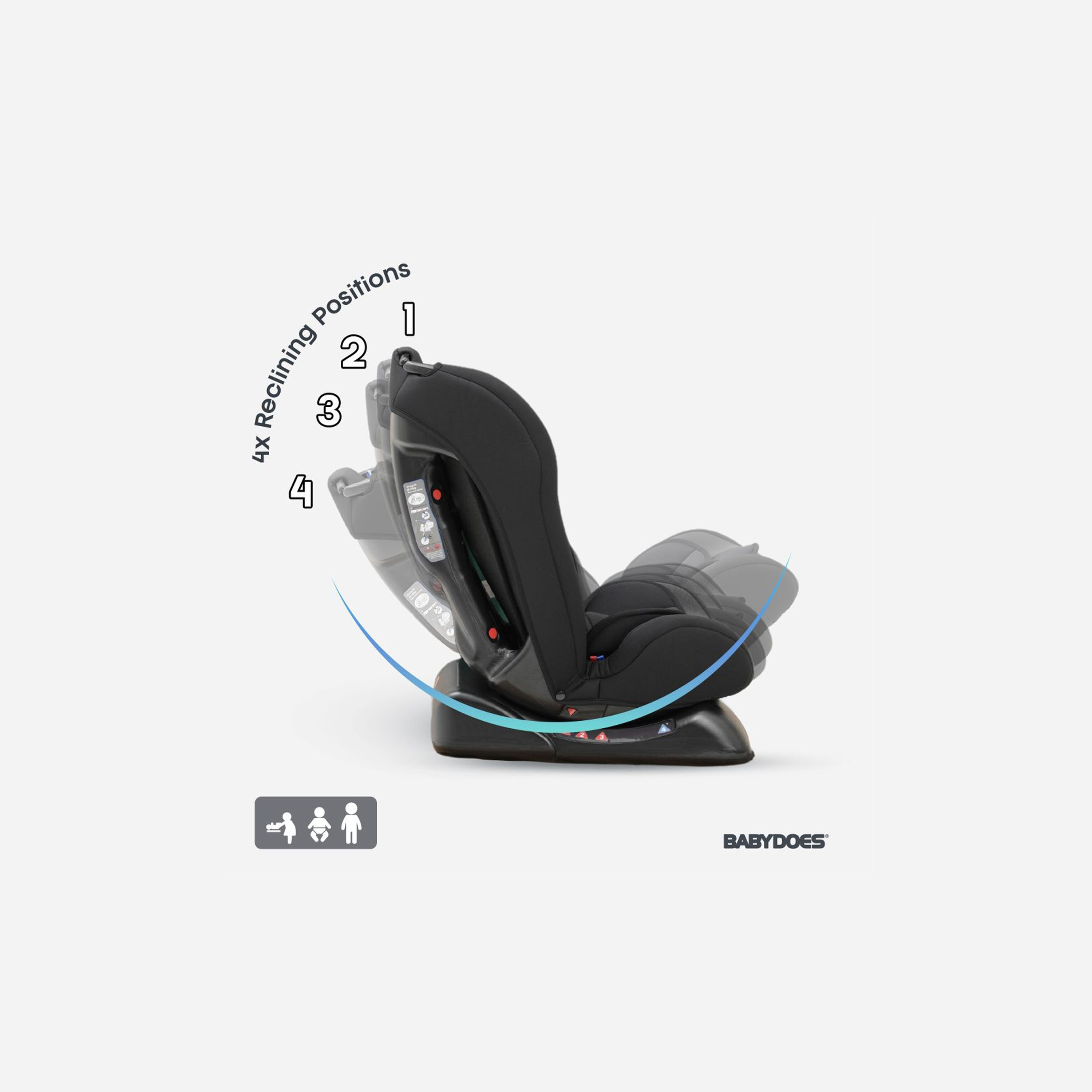 مقعد سيارة للسفر إستييم من بيبيدوز - للأطفال من سن 0 إلى 7 سنوات-baby-gear-carseats-image-6
