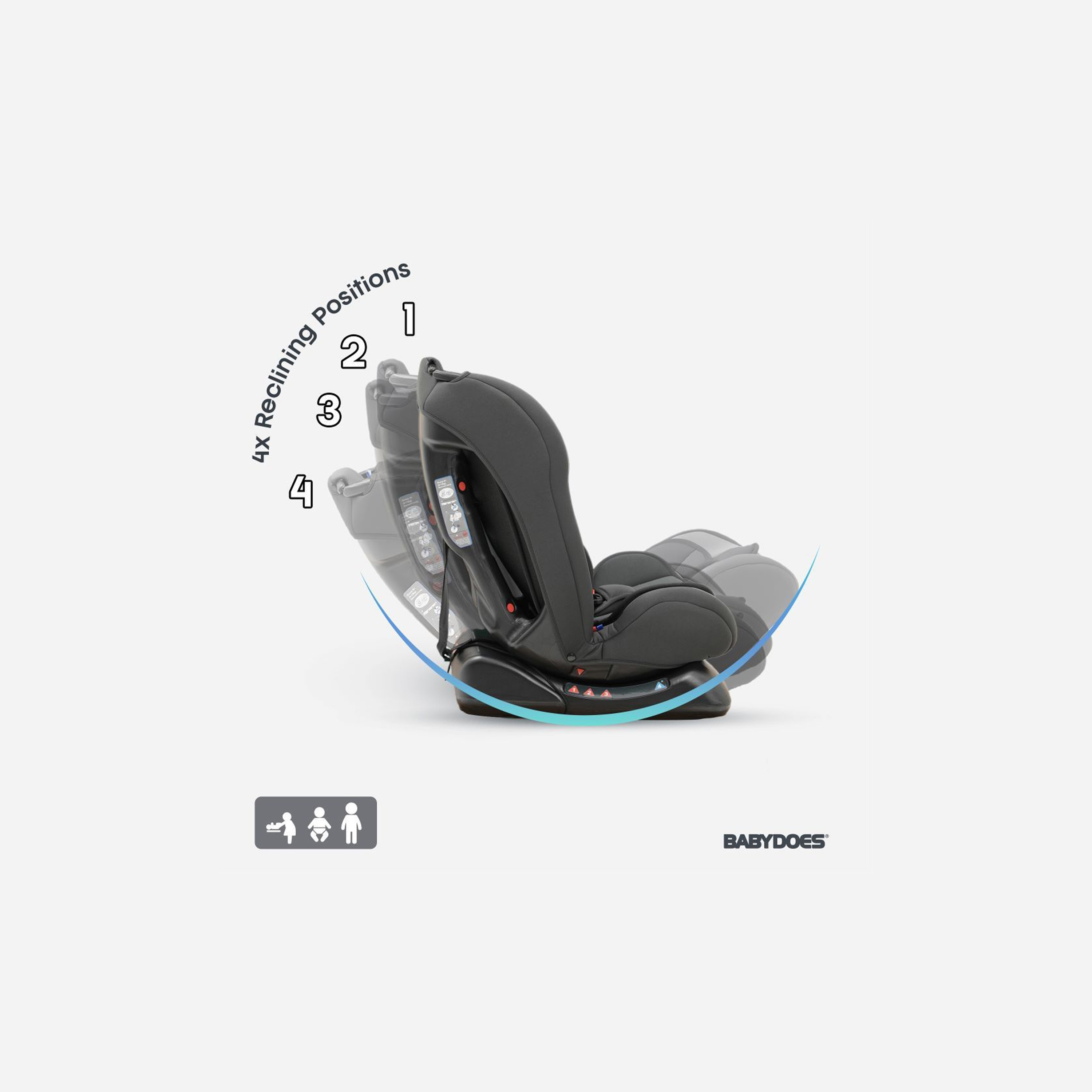 مقعد سيارة للسفر إستييم من بيبيدوز - للأطفال من سن 0 إلى 7 سنوات-baby-gear-carseats-image-3