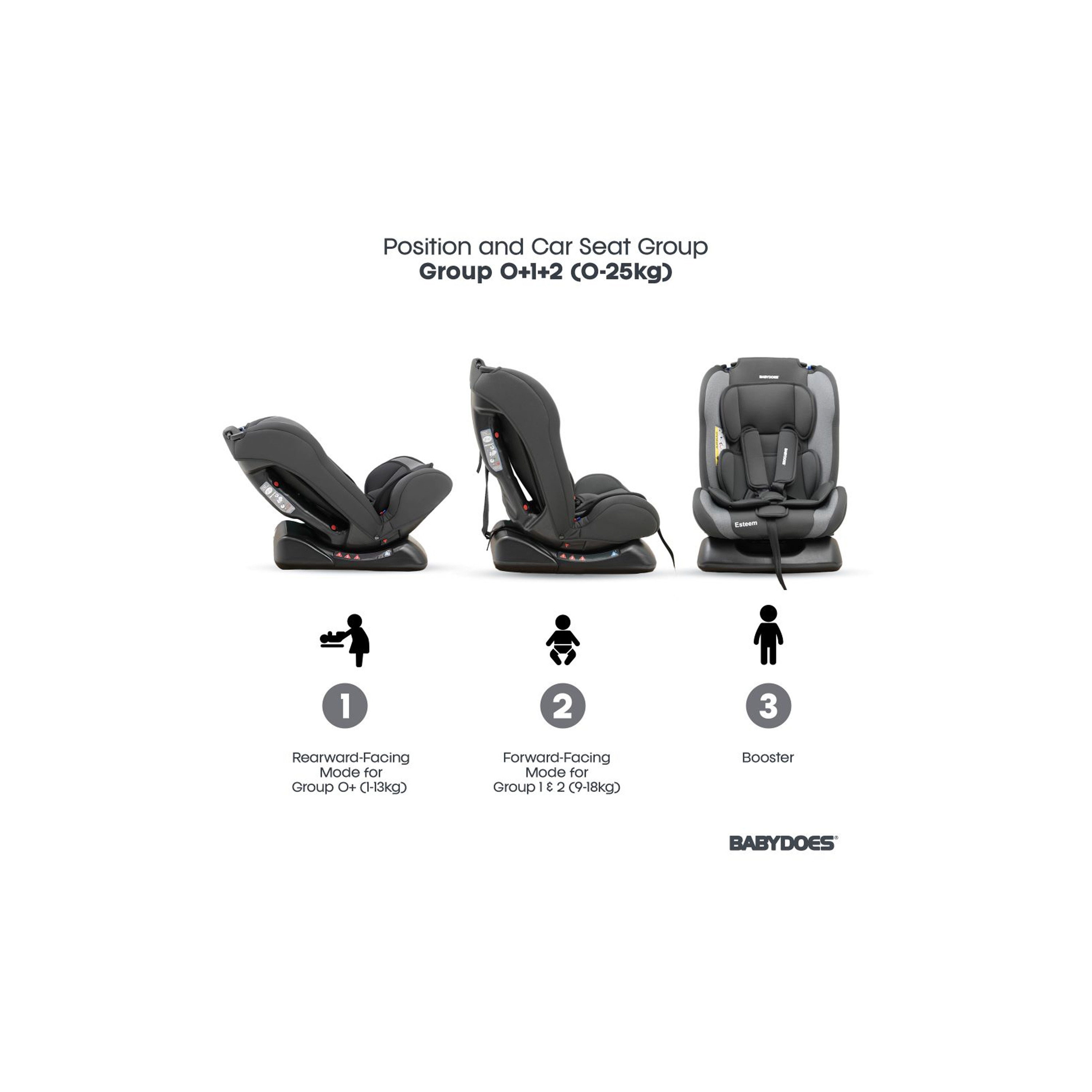 مقعد سيارة للسفر إستييم من بيبيدوز - للأطفال من سن 0 إلى 7 سنوات-baby-gear-carseats-image-4