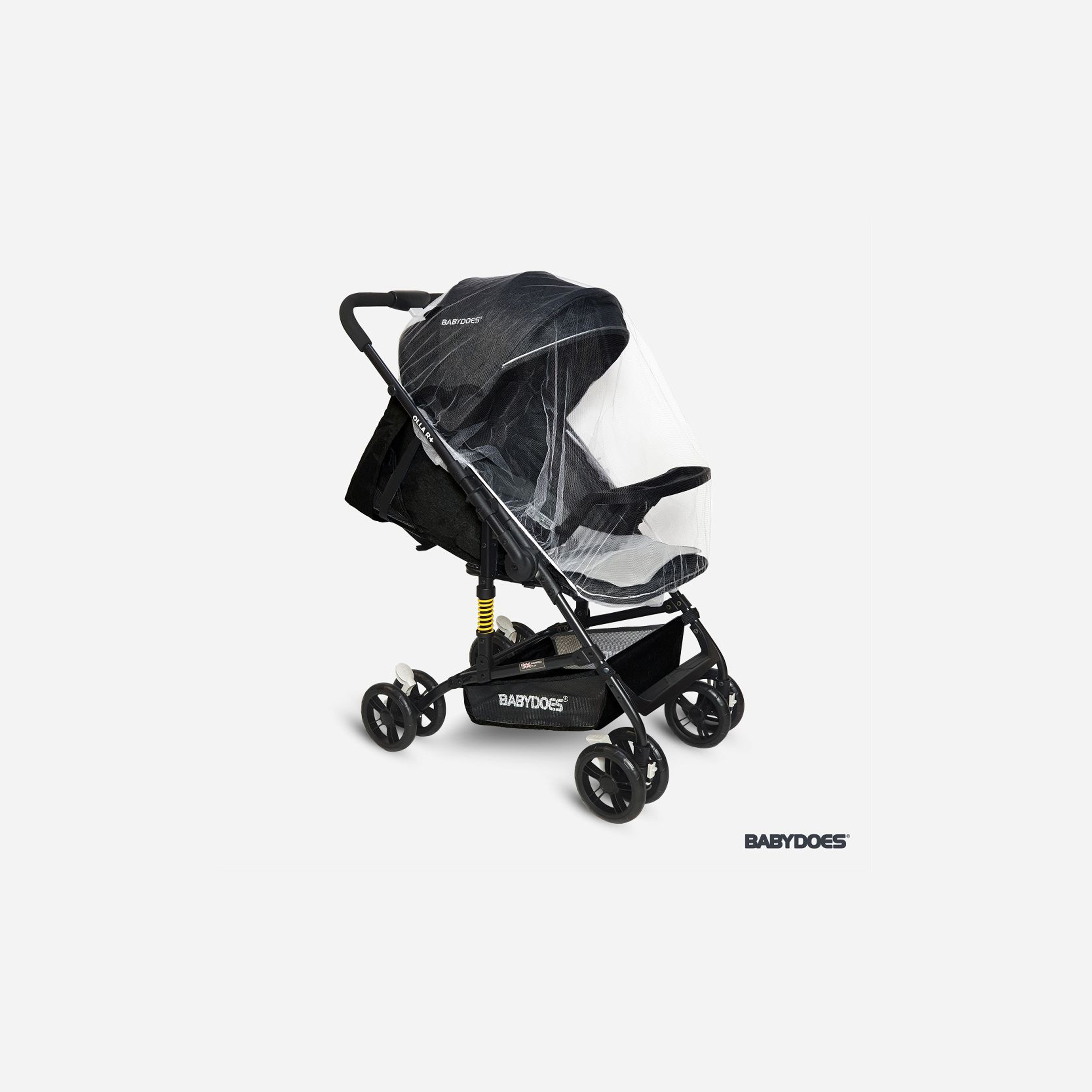 Babydoes Olla R+ Foldable Stroller with Reversable Handle & Air Travel Cabin - 0-4 Years-baby-gear-strollersandprams-strollers-image-6